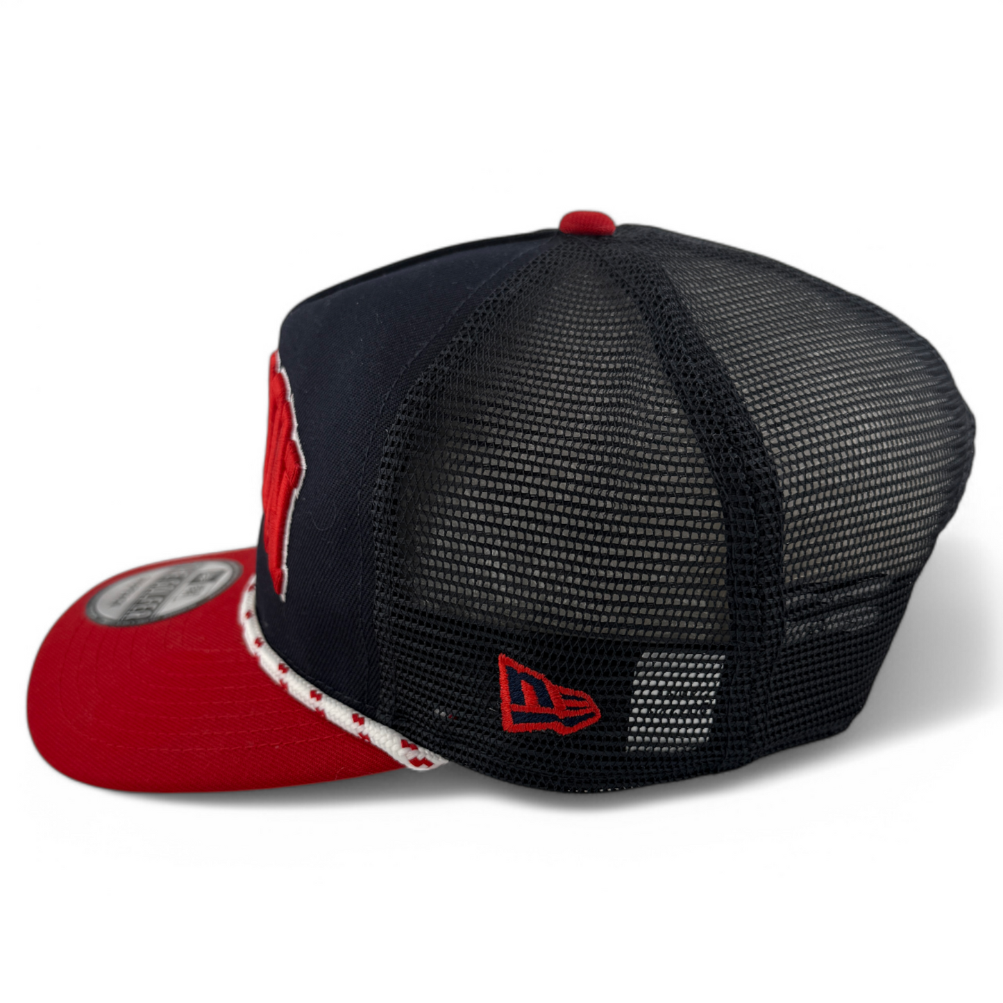 New Era Boston Red Sox MLB The Golfer Rope A-Frame Snapback Adjustable Hat Cap