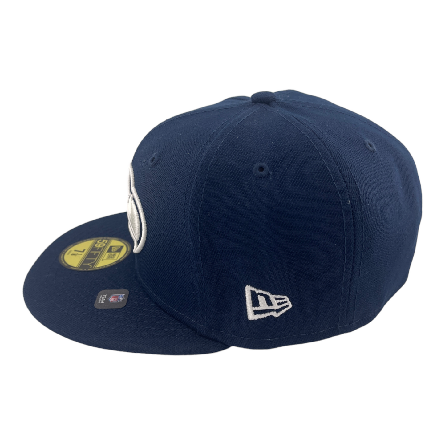 New Era Seattle Seahawks Super Bowl XLVIII Side Patch Blue 59FIFTY Fitted Hat Cap