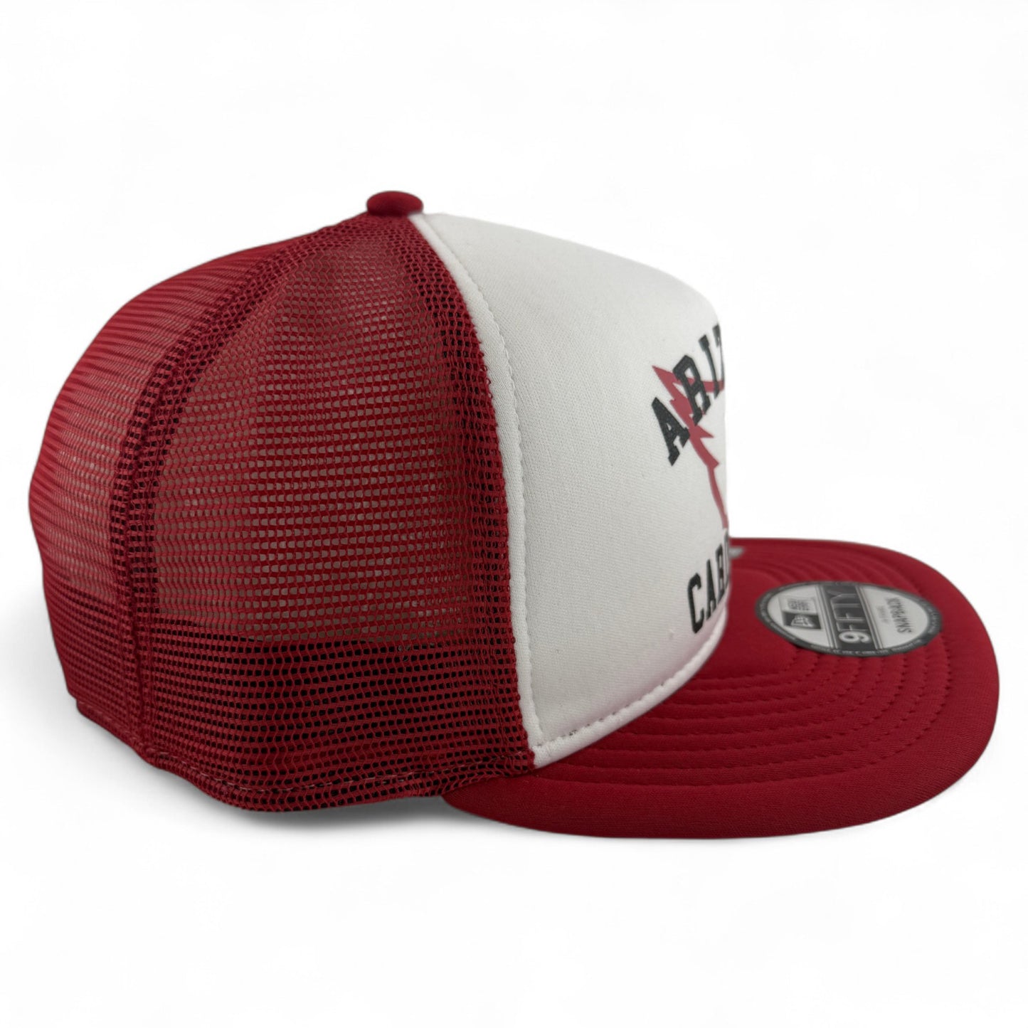 New Era Arizona Cardinals NFL Foam Print Trucker Mesh Back 9Fifty Snapback Hat
