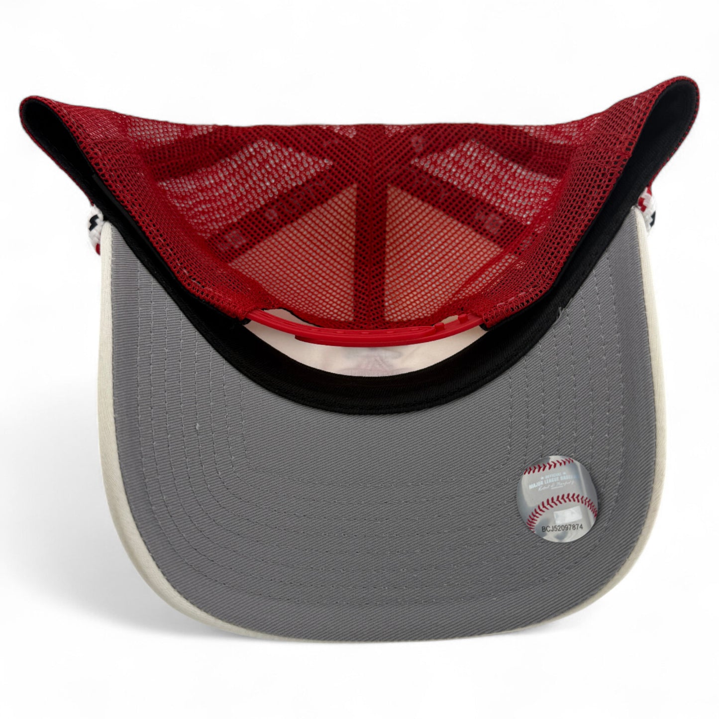 New Era Los Angeles Angels Rope A-Frame Trucker 9FORTY Adjustable Snapback Hat