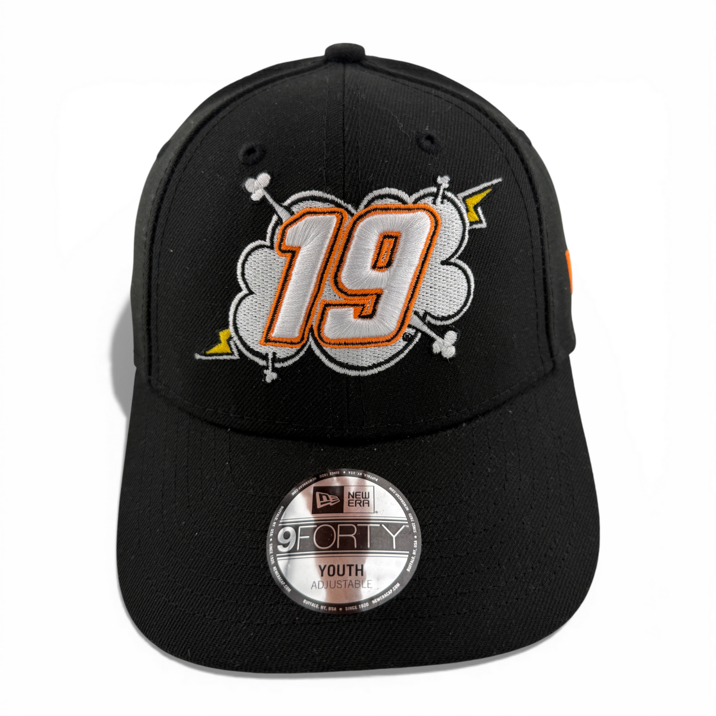 New Era Martin Truex Jr Nascar #19 Super Hero 9Forty Adjustable Hat Cap Youth