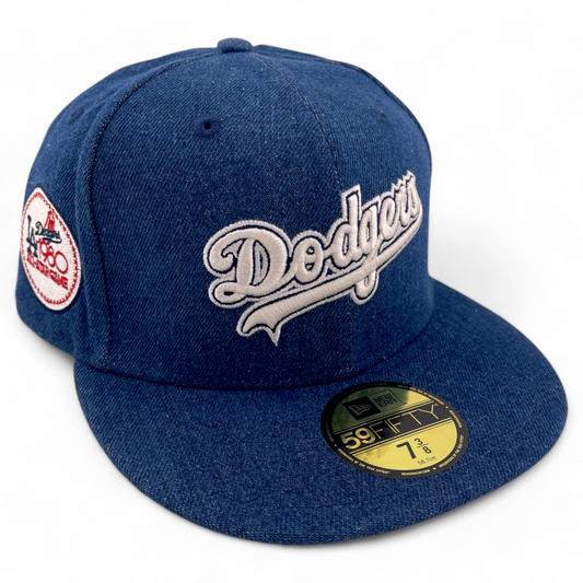 New Era Los Angeles Dodgers MLB Denim 1980 All-Star Game 59FIFTY Fitted Hat Cap