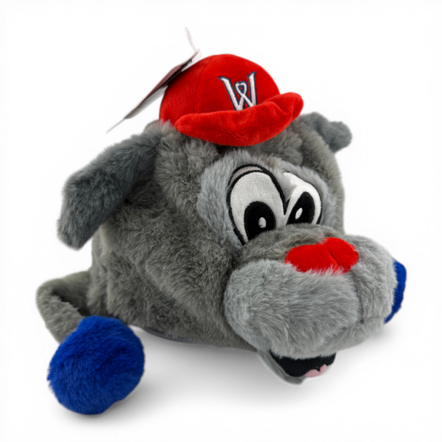 FOCO Worcester Red Sox WooSox Woofster Plush Dog Mascot Trapper Beanie Hat ADULT