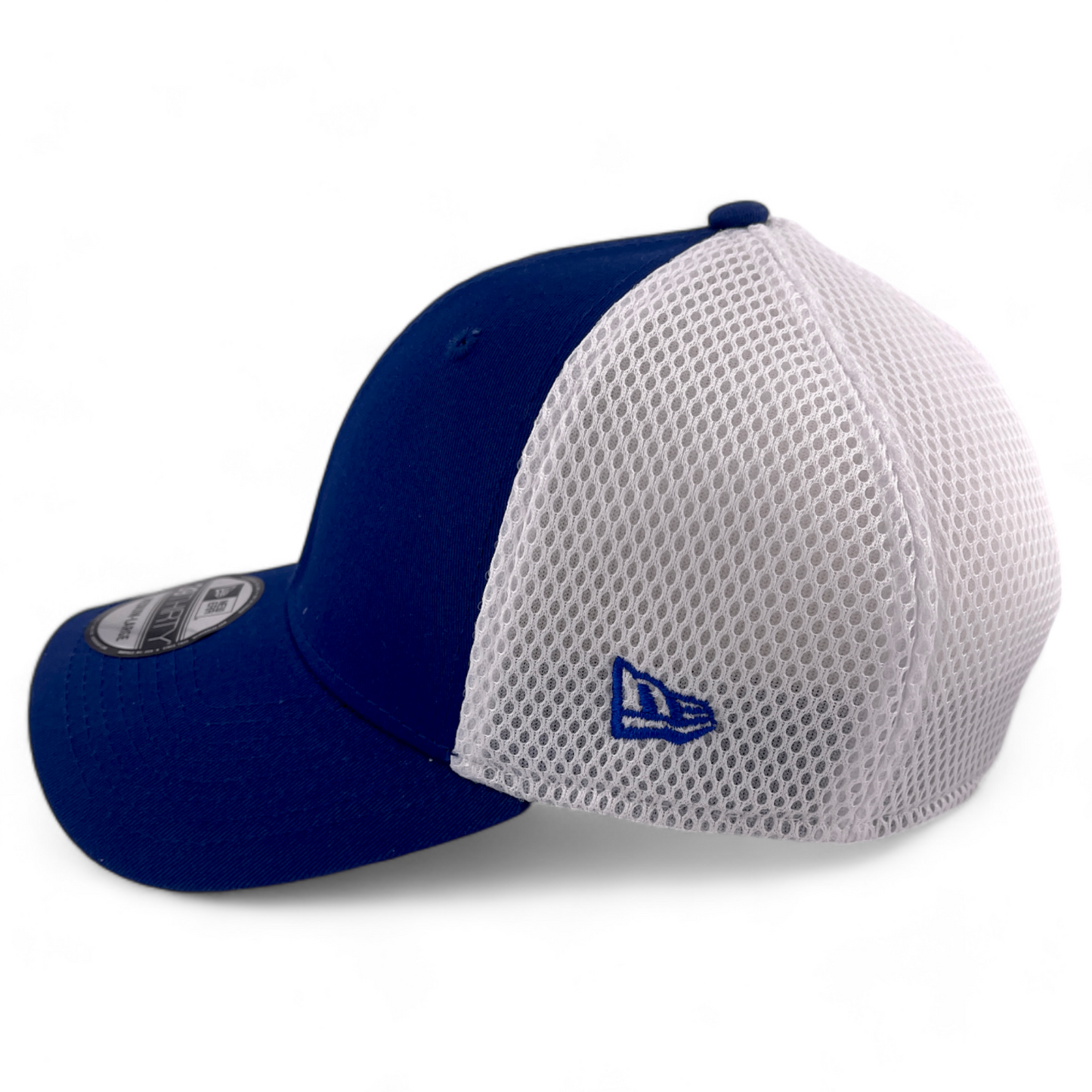 New Era Blank Blue/White (For Custom Embroidery) Neo Mesh 39Thirty Flex Hat Cap