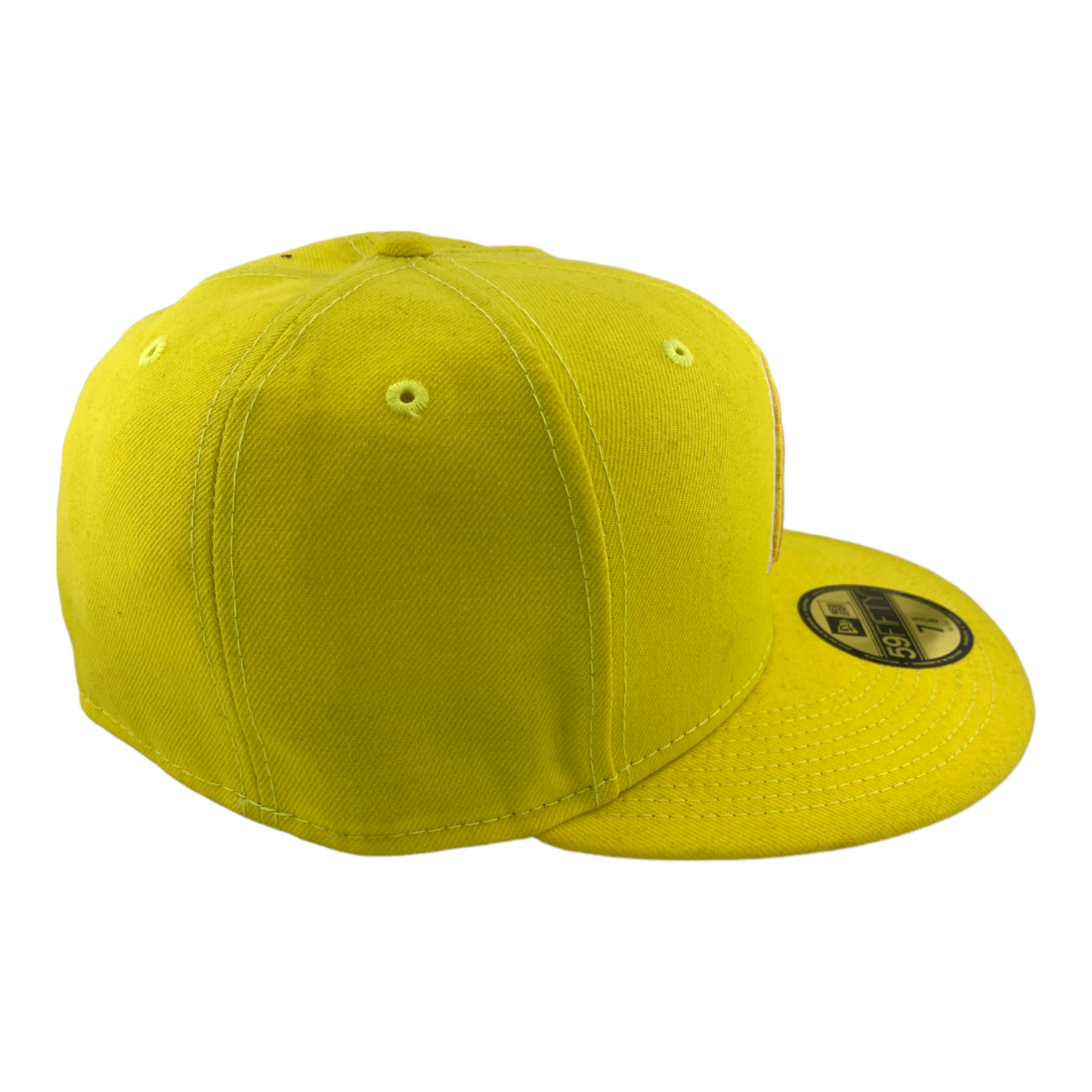 New Era Arizona Diamondbacks All Yellow Logo 59FIFTY Fitted Hat Cap