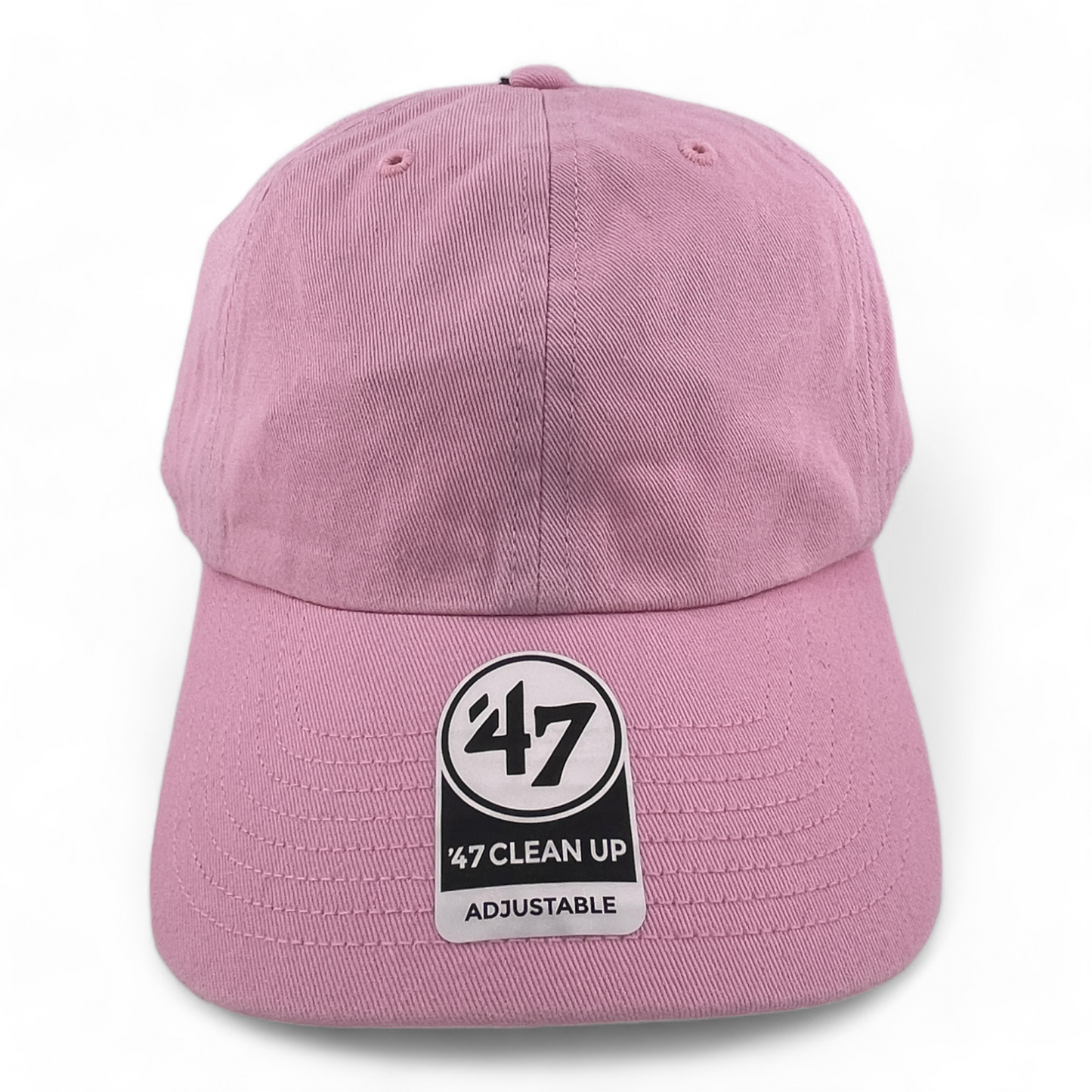 '47 Brand Blank All Pink (For Customs) Clean Up Adjustable Dad Hat Cap OSFA