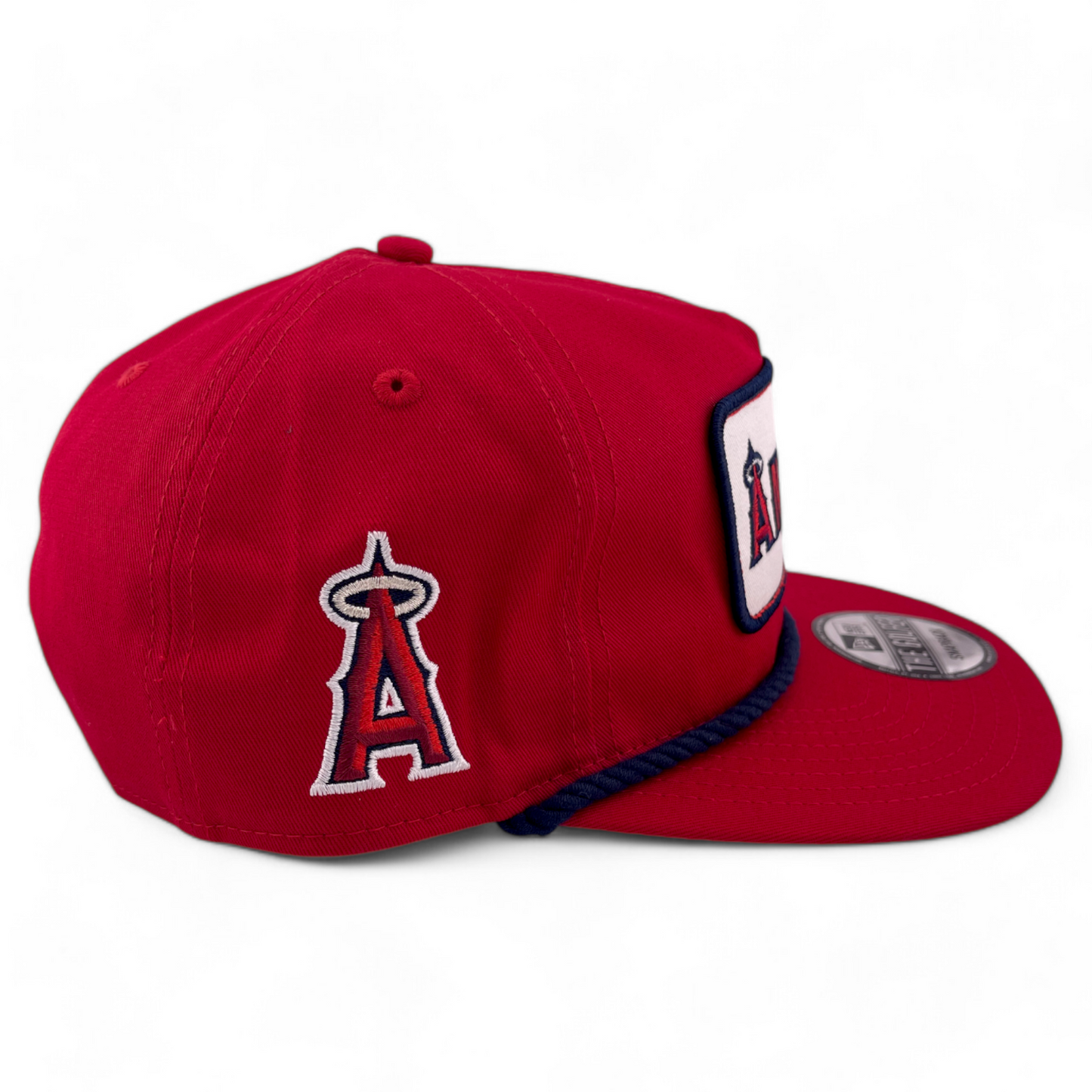 New Era Los Angeles Angels MLB The Golfer Patch A-Frame Snapback Adjustable Hat