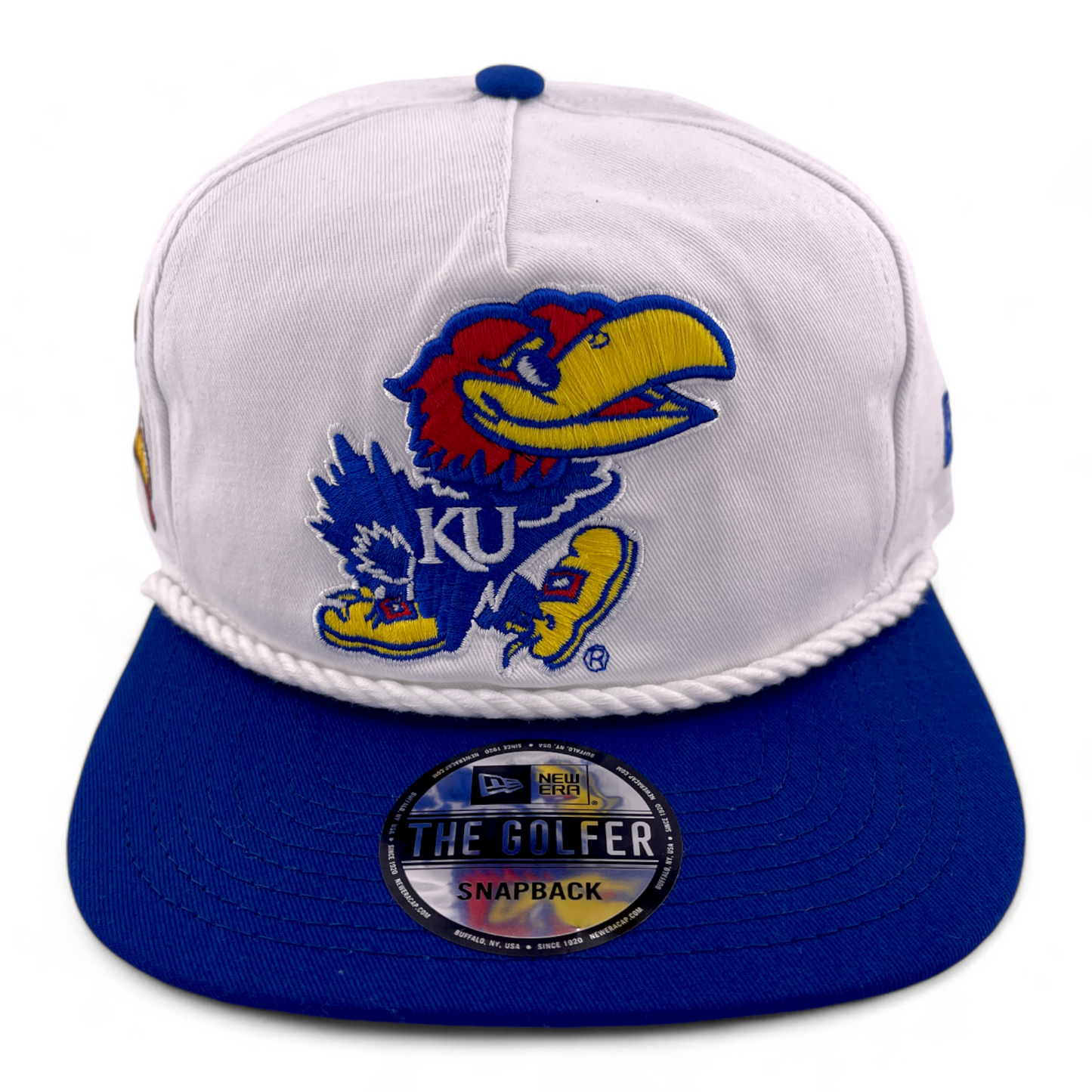 New Era University of Kansas Jayhawks KU The Golfer A-Frame Snapback Adjustable