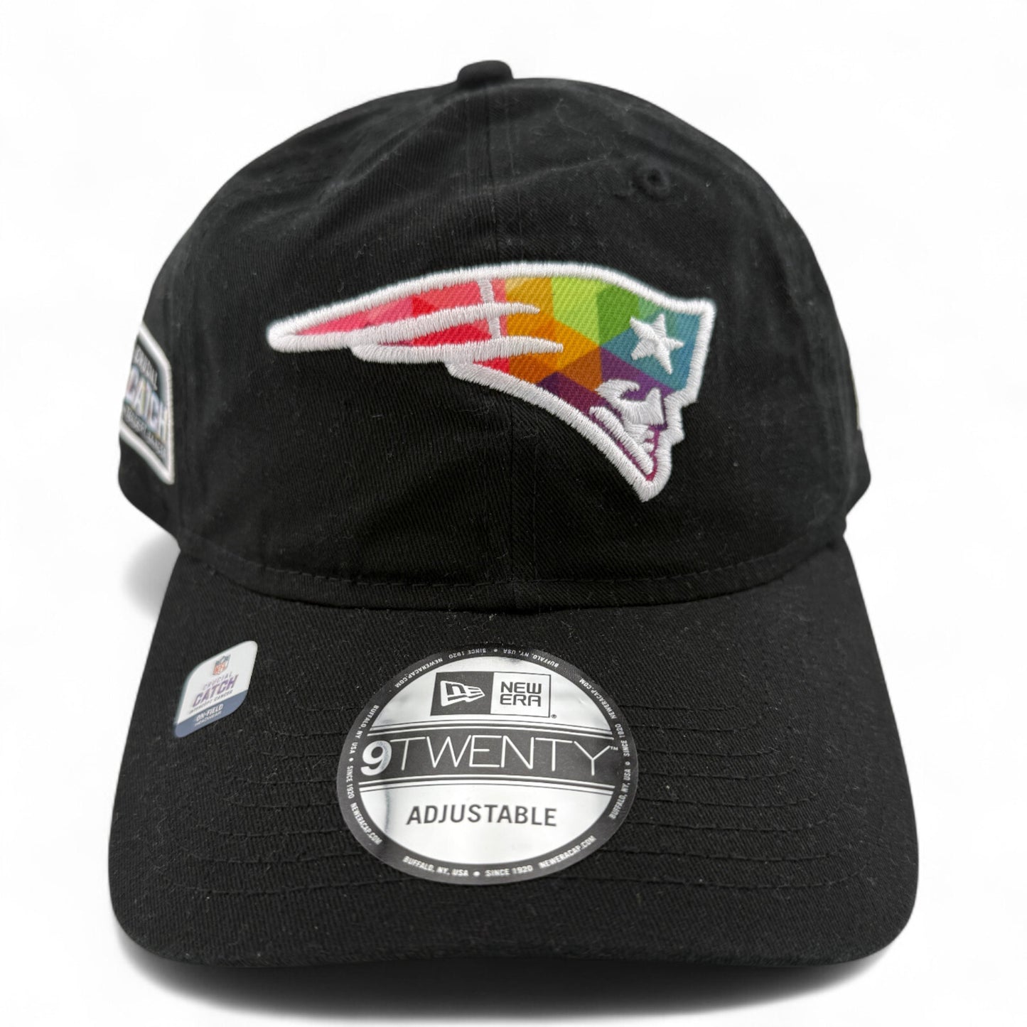 New Era New England Patriots NFL 2023 Crucial Catch 9Twenty Adjustable Hat Cap