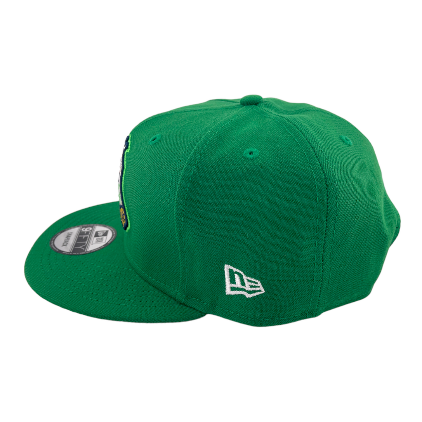 New Era Charlotte Knights Copa Caballeros Logo Green MiLB 9FIFTY Snapback Hat Cap