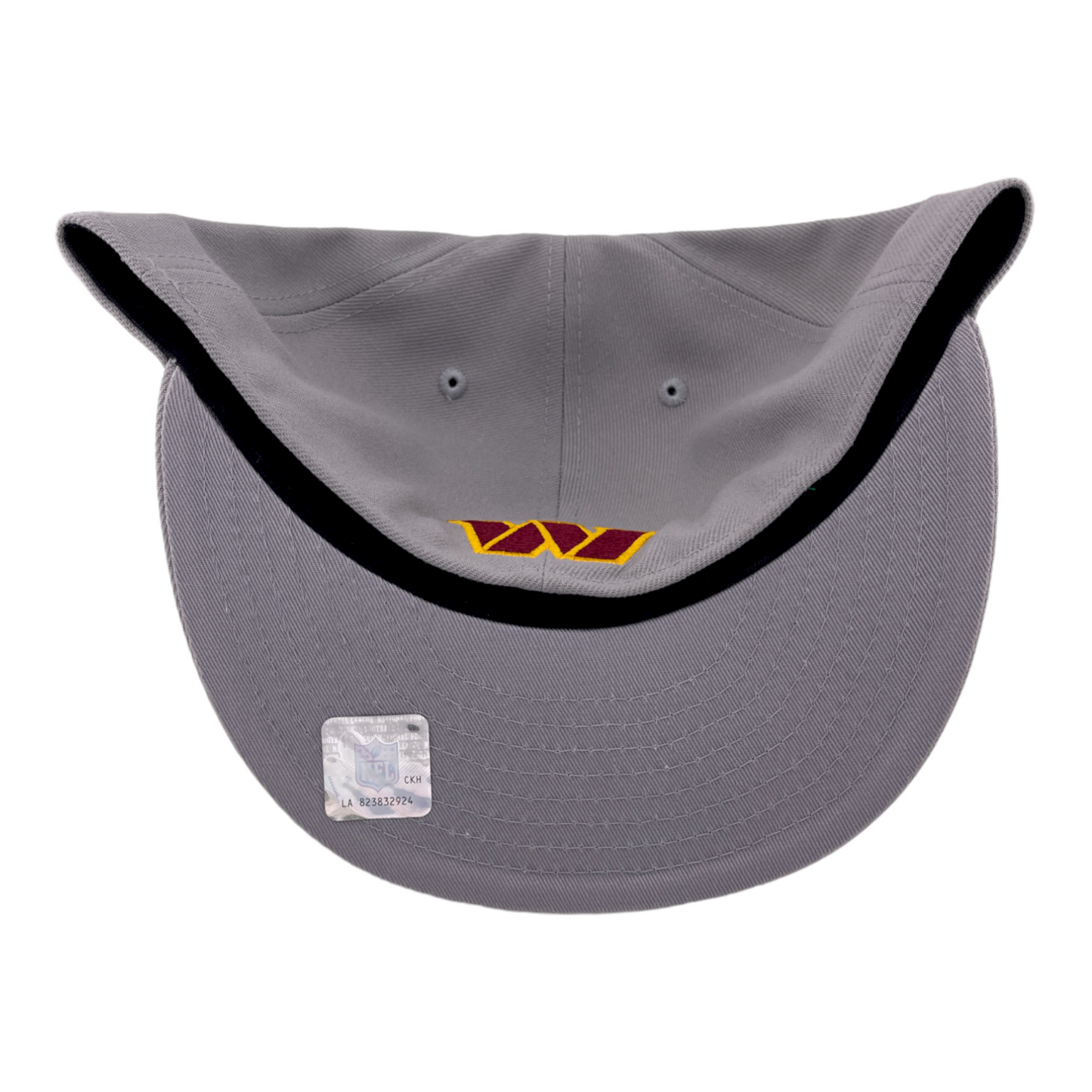 New Era Washington Commanders Elements Logo 4.0 NFL Gray 59FIFTY Fitted Hat Cap