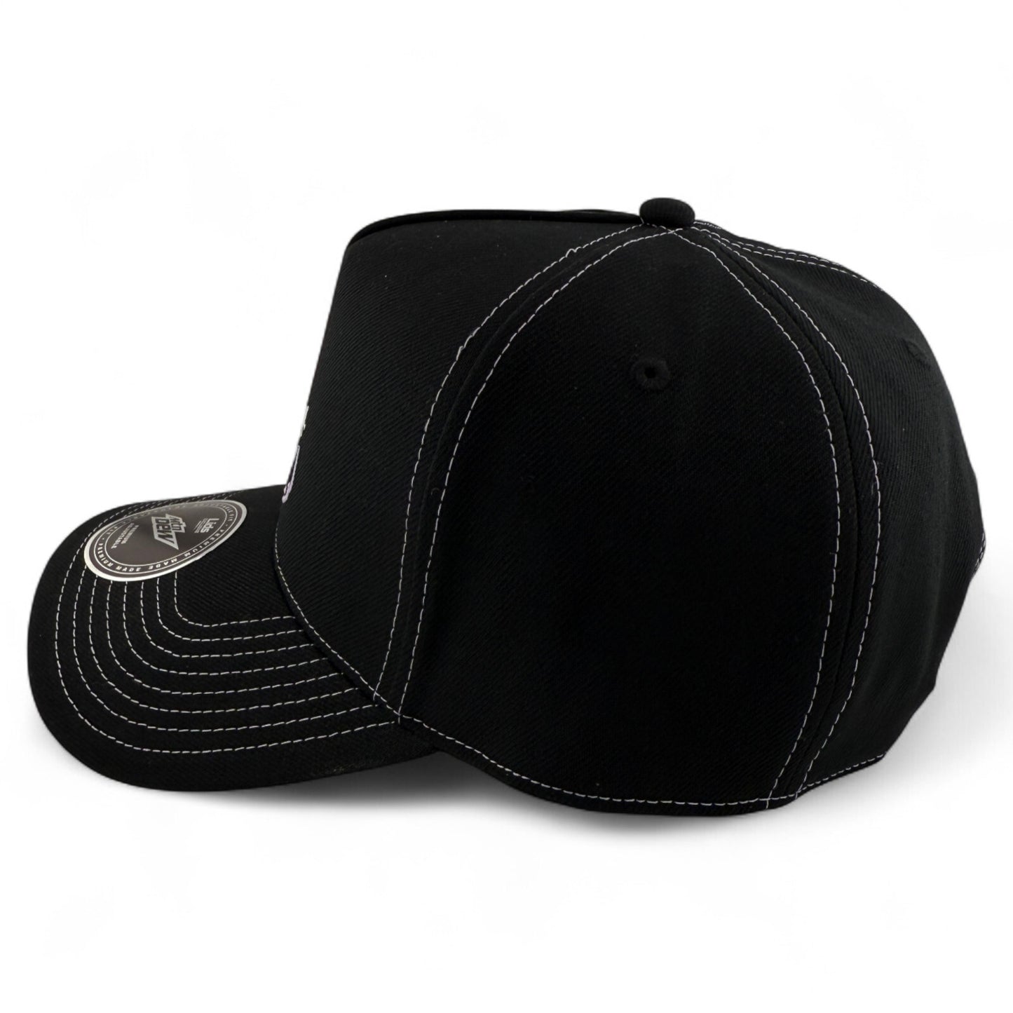 Mountain Dew Pitch Black Lids Exclusive Mtn A-Frame Adjustable Snapback Hat Cap