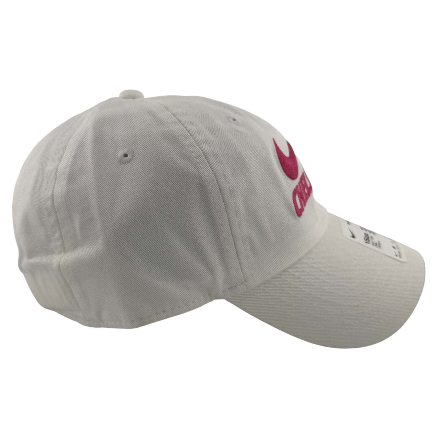 Nike Chelsea FC Premier League Football Club Pink Logo Campus Adjustable Hat Cap