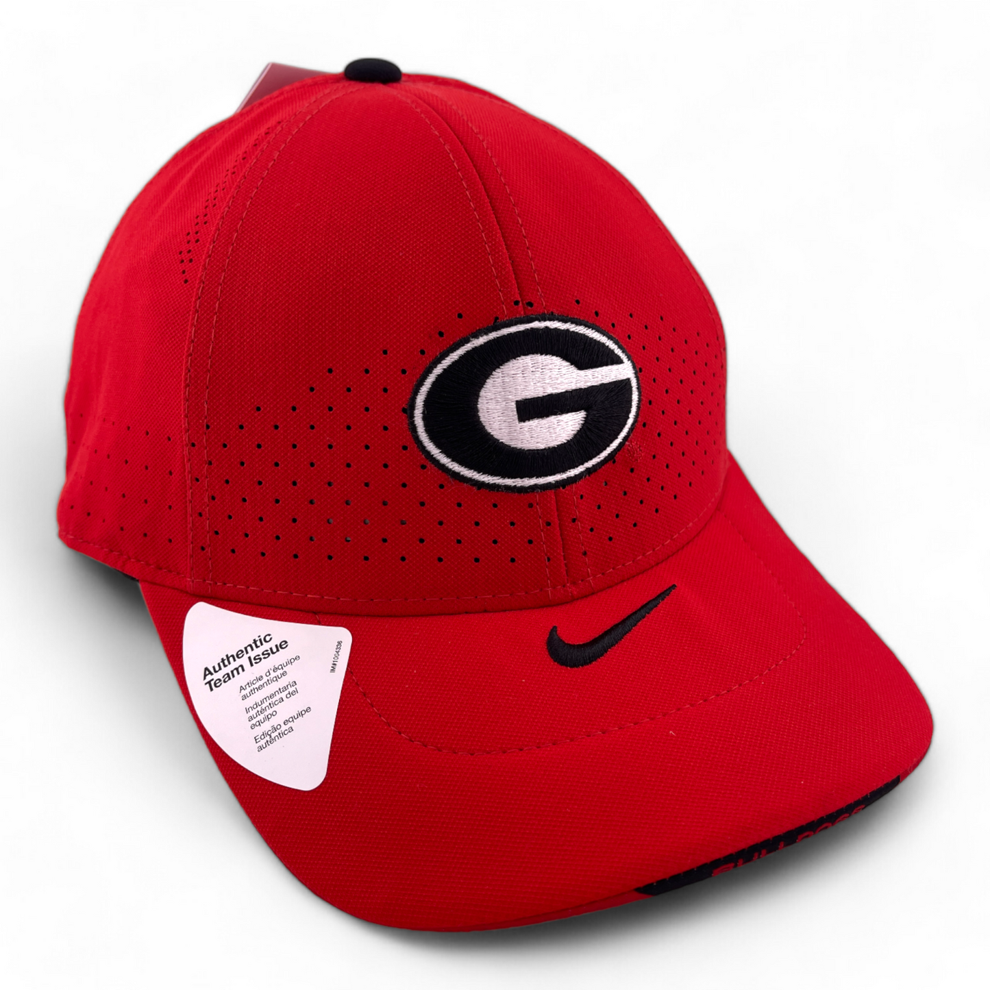 Nike University of Georgia Bulldog NCAA Sideline Legacy91 Aerobill Adjustable Hat