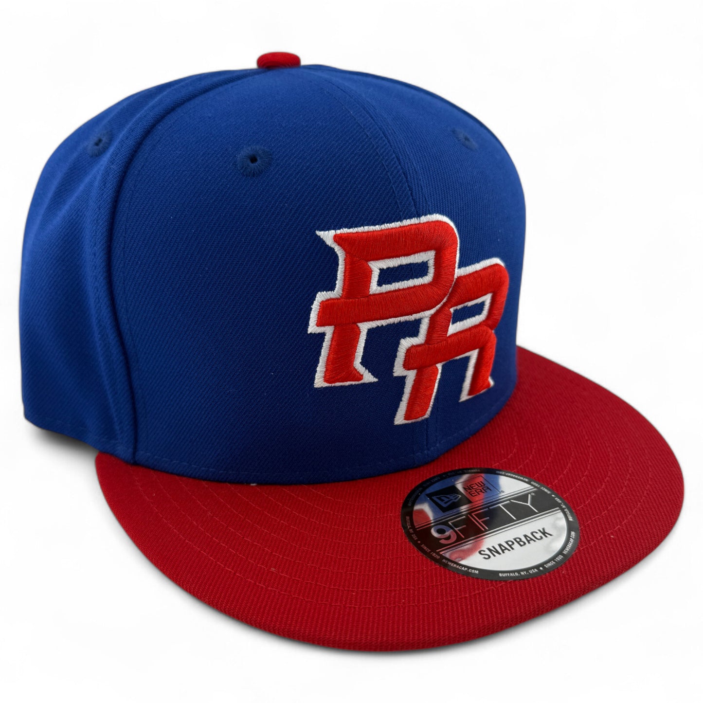 New Era Puerto Rico National Team Rubio PR 9FIFTY Snapback Adjustable Hat Cap