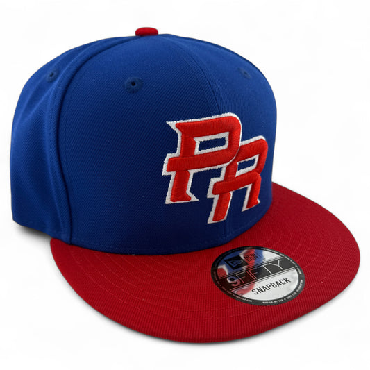 New Era Puerto Rico National Team Rubio PR 9FIFTY Snapback Adjustable Hat Cap