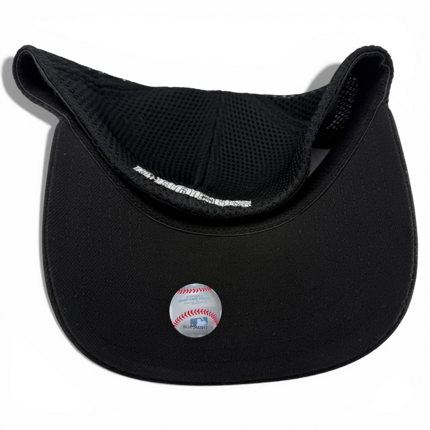 New Era Arizona Diamondbacks MLB Black White Logo Neo Mesh 39Thirty Flex Fit Hat