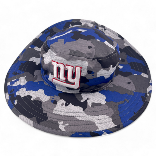 New Era New York Giants NFL Camouflage 2022 Training Camp Boonie Bucket Hat Cap