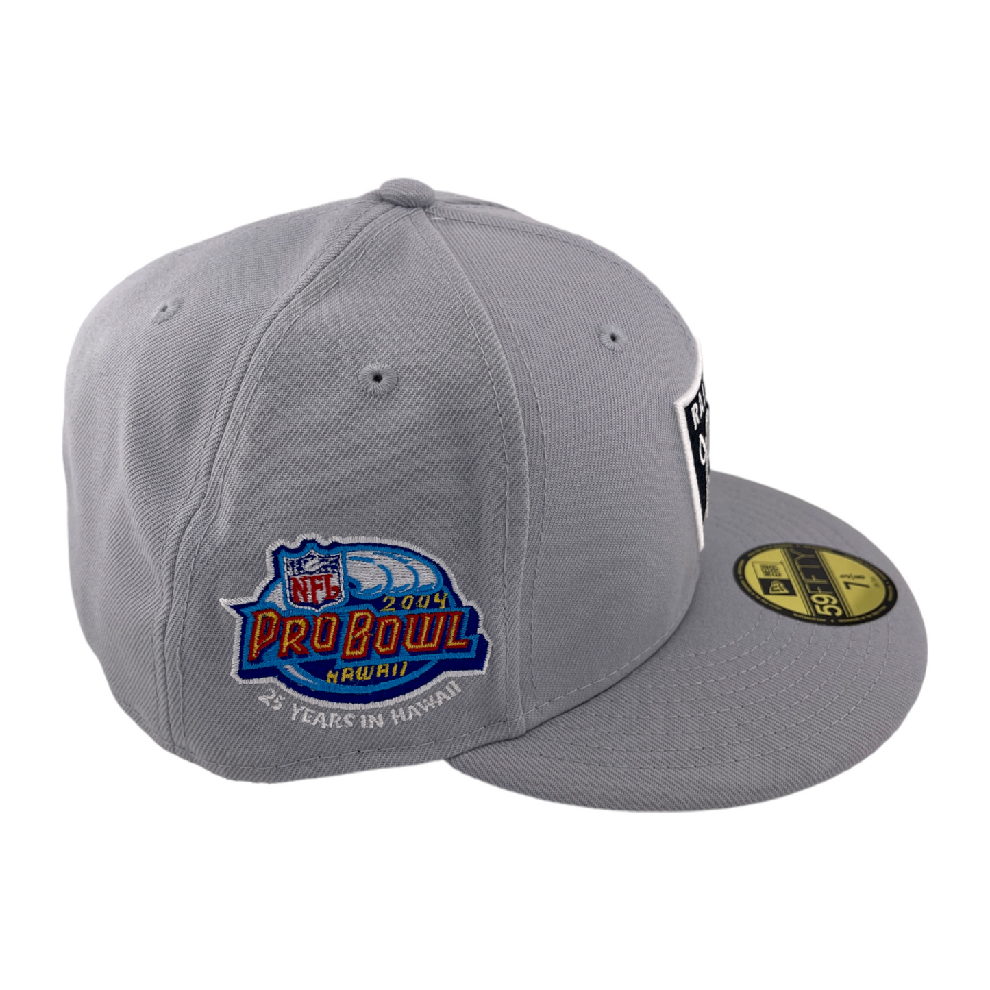 New Era Las Vegas Raiders Pro Bowl Patch Grey/Tie Dye UV 59Fifty Fitted Hat Cap