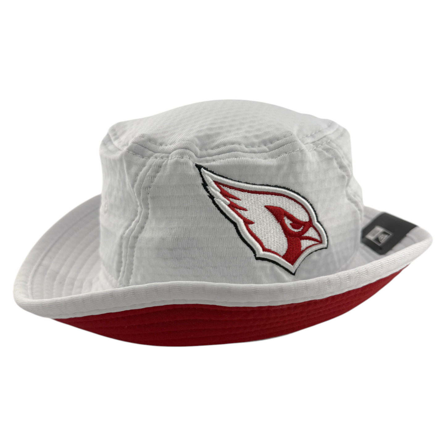 New Era Arizona Cardinals NFL 2024 Traning Camp White Boonie Bucket Hat Cap