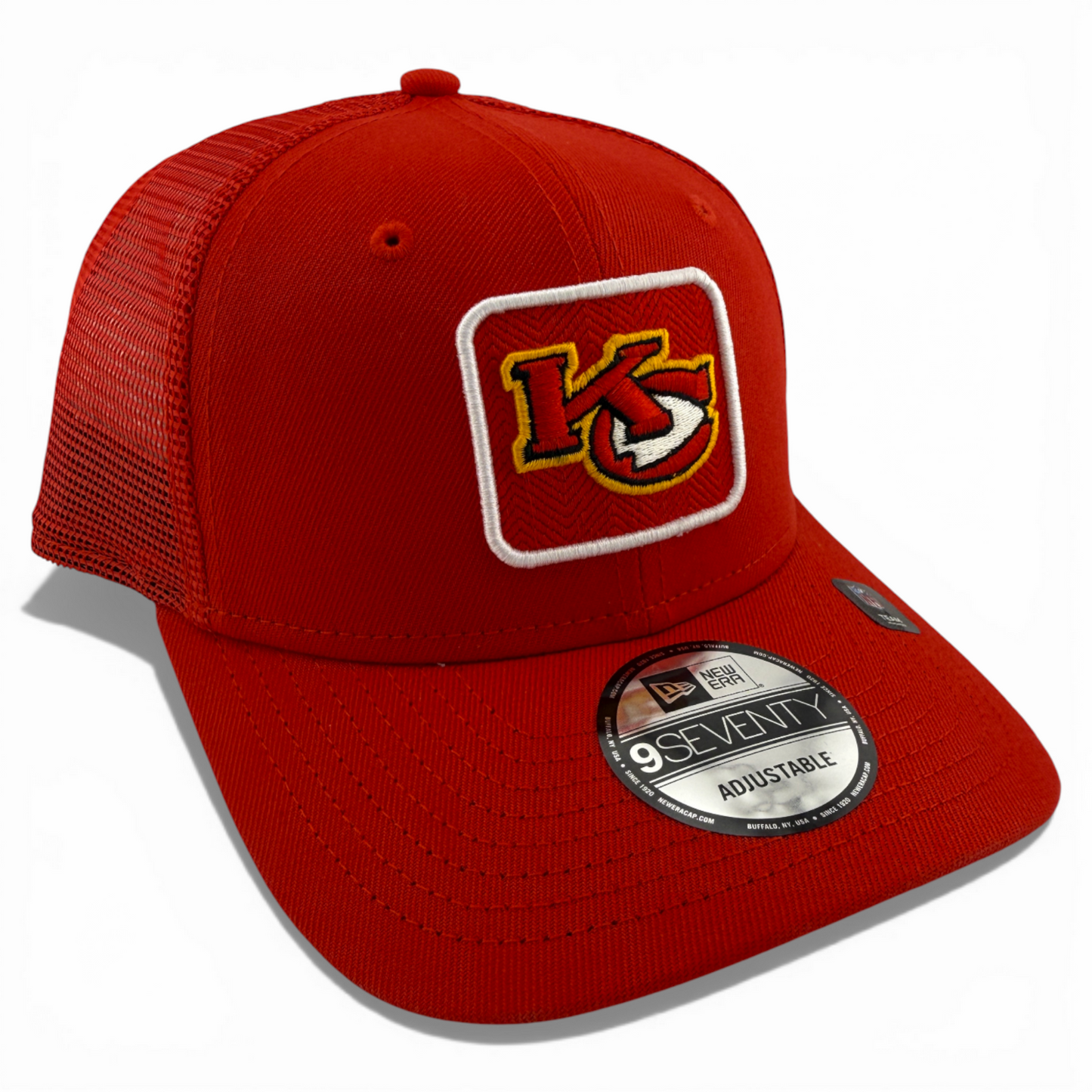 New Era Kansas City Chiefs NFL Deceptor Trucker 9Seventy Snapback Adjustable Hat