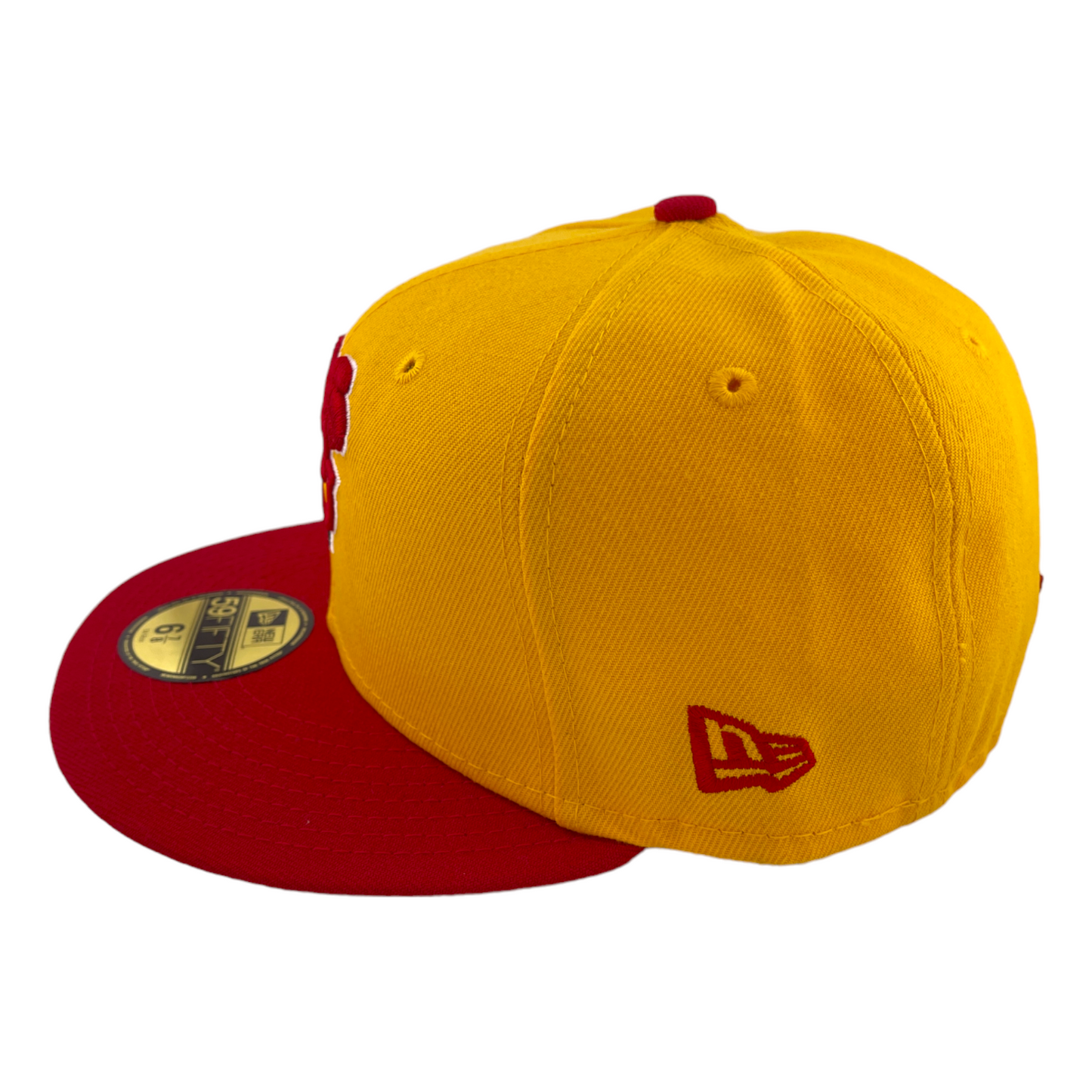 New Era Albuquerque Dukes New Mexico Gold/Yellow/Red/Grey UV 59FIFTY Fitted Hat