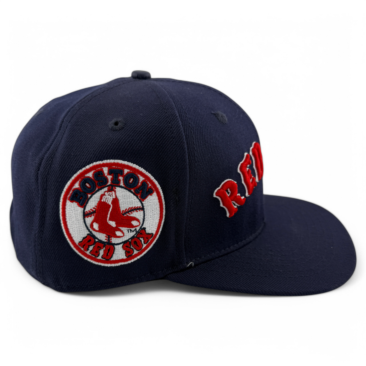 Pro Standard Boston Red Sox MLB Side Patch Navy Adjustable Snapback Hat Cap