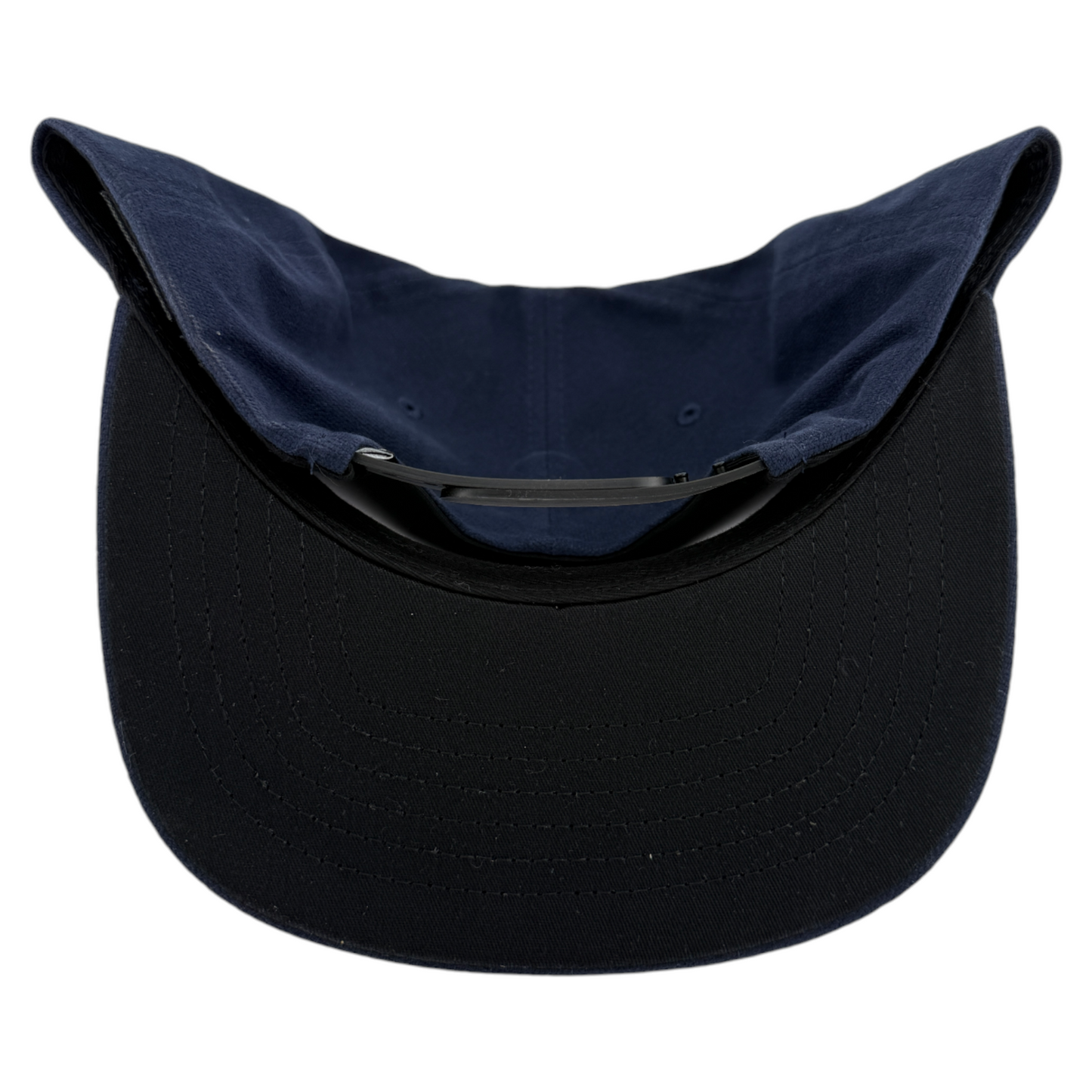 Fox Racing Fox Head Logo Navy Blue/Silver A-Frame Adjustable Snapback Hat Cap
