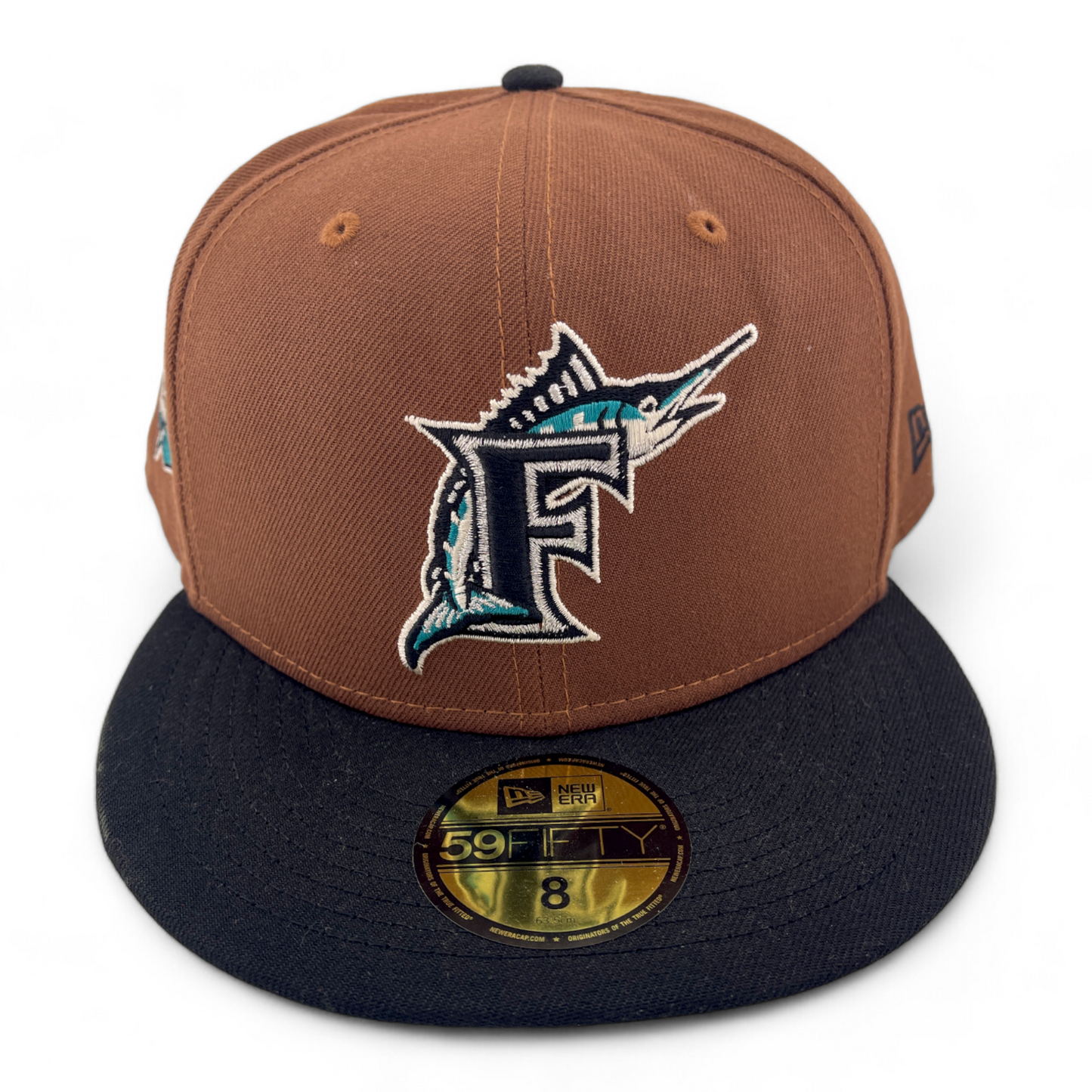 New Era Miami Florida Marlins MLB Harvest Pack 25th Patch 59Fifty Fitted Hat Cap