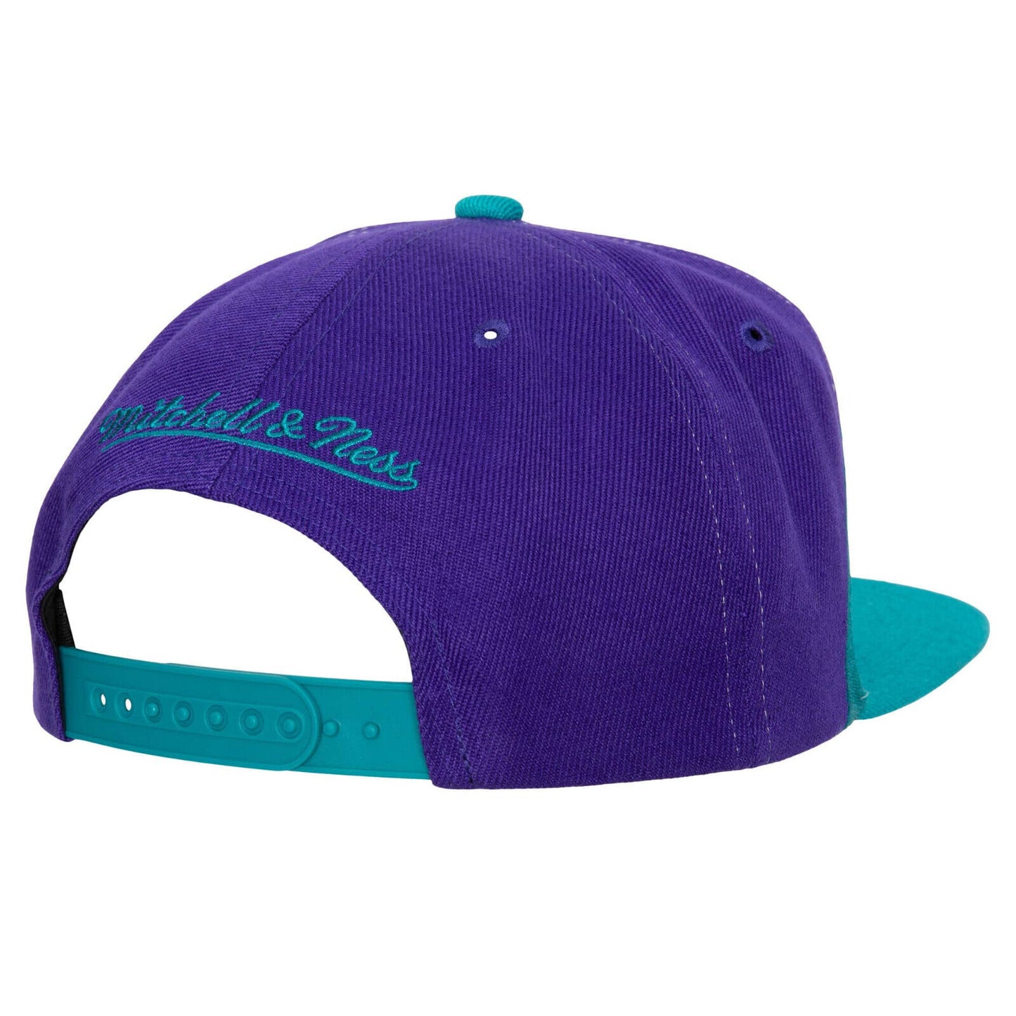 Mitchell & Ness Charlotte Hornets NBA Sharktooth HWC Purple/Teal Snapback Hat