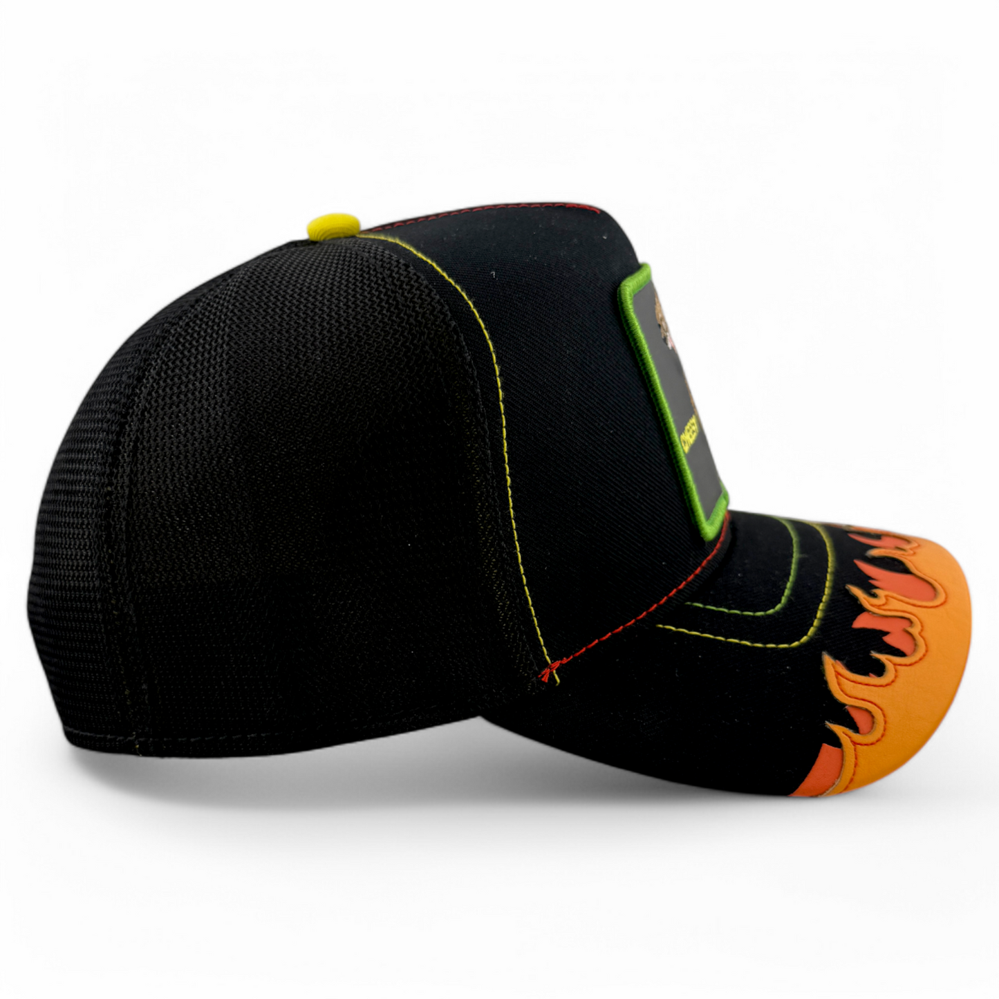 Goorin Bros Cheetah Cheesy Dangerously Farm Mesh Trucker Snapback Adjustable Hat