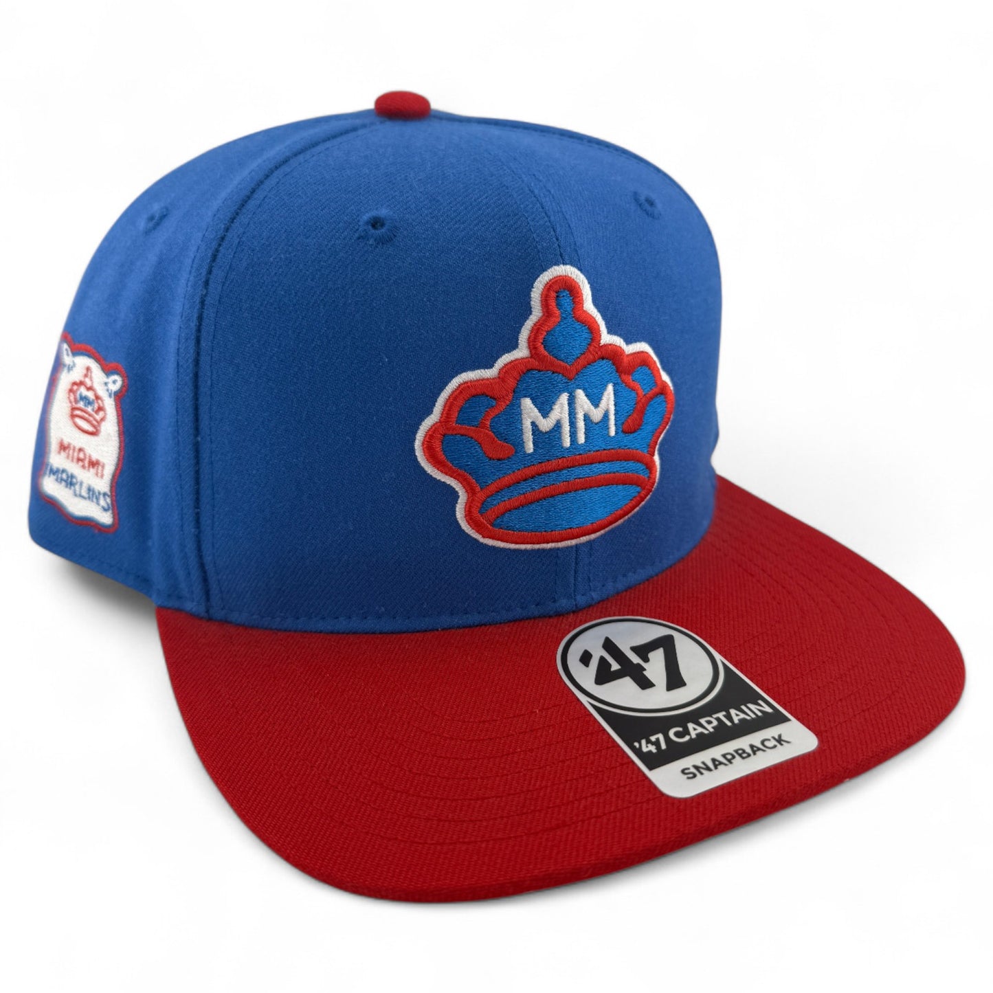 '47 Brand Miami Marlins City Connect 2022 MLB Captain Snapback Adjustable Hat