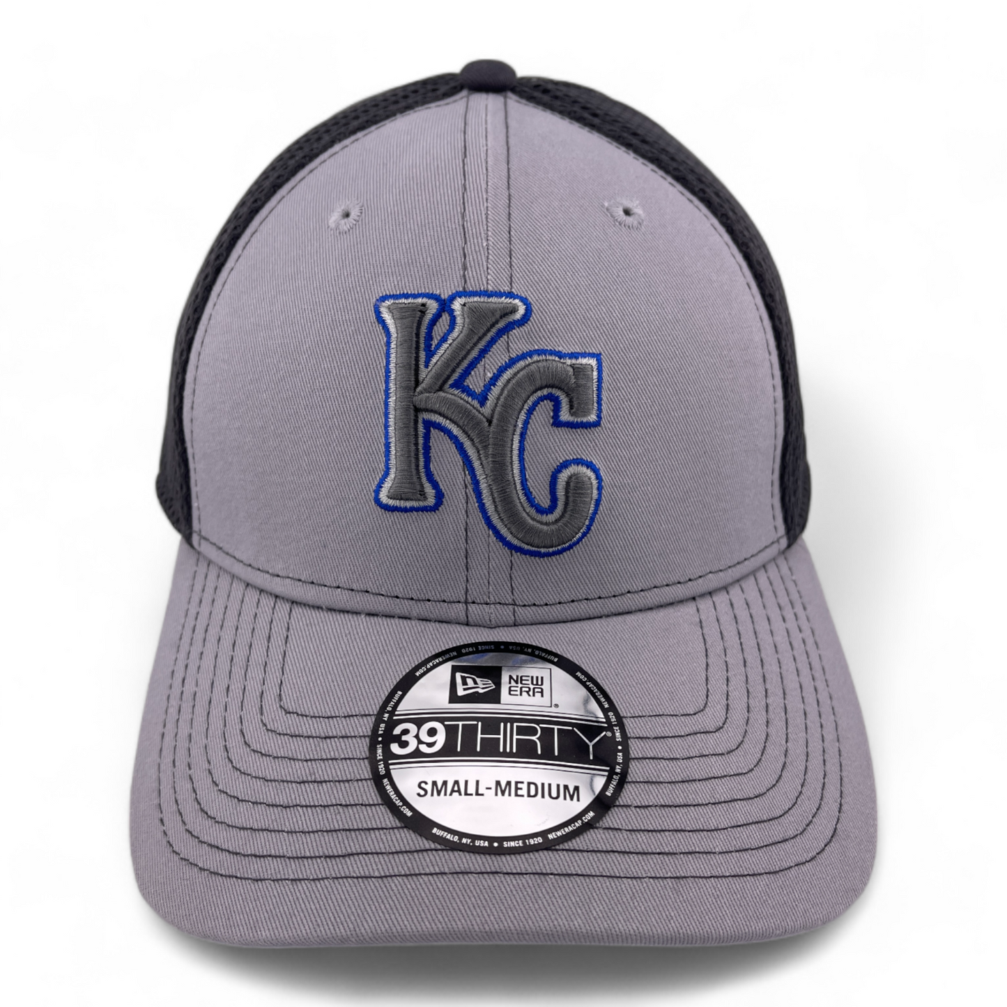 New Era Kansas City Royals MLB Grayed Out Neo 39Thirty Stretch Fit Hat Cap