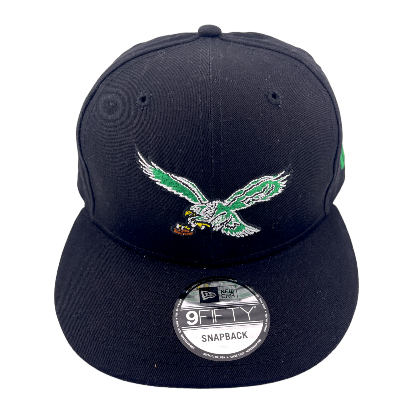 New Era Philadelphia Eagles NFL Throwback Retro Logo 9FIFTY Snapback Hat Cap