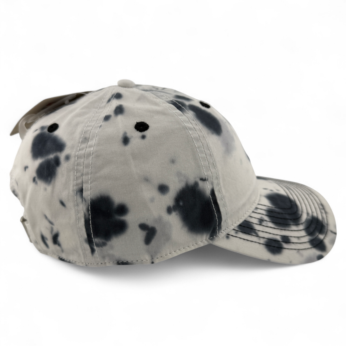 The Game GB482 Gray Scale Tie Dye Blank Twill Unstructured Adjustable Dad Hat