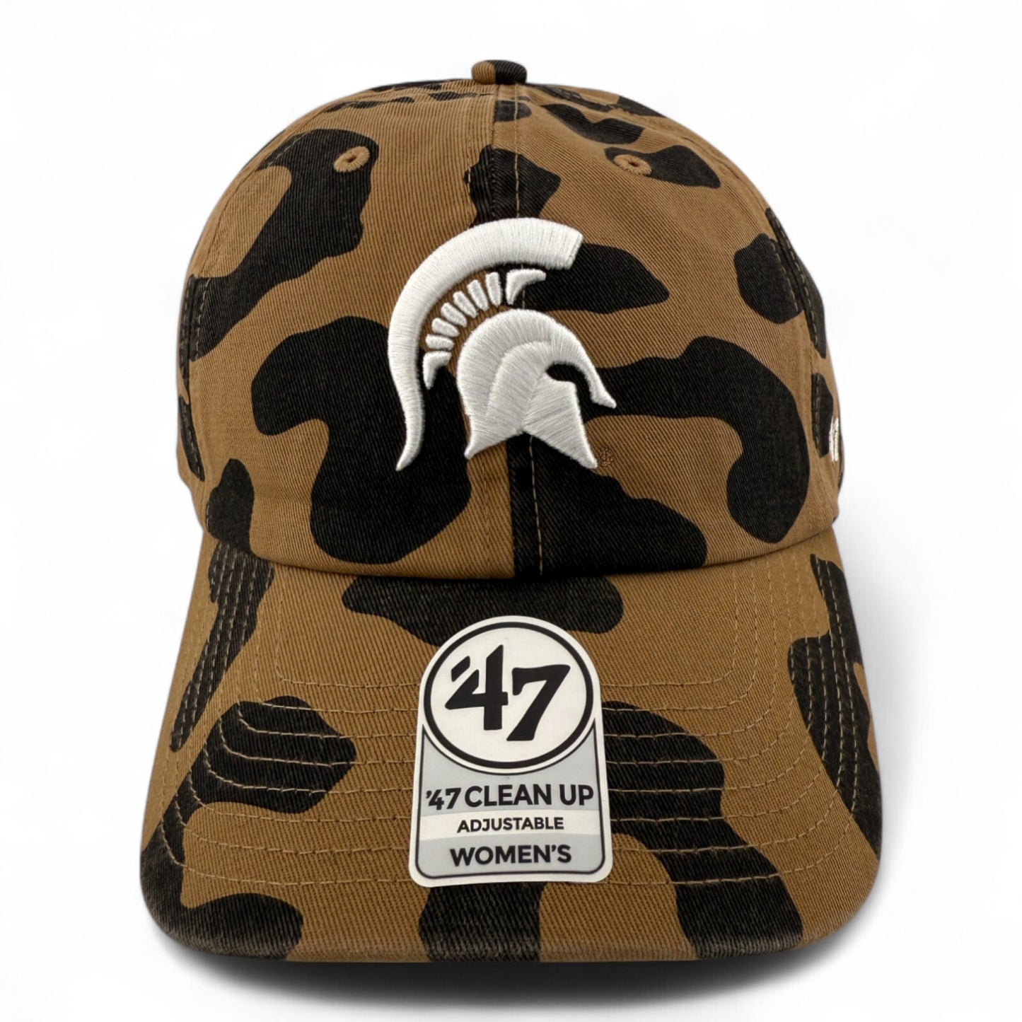 '47 Brand Michigan State University Spartans Clean Up Adjustable Dad Hat Women's