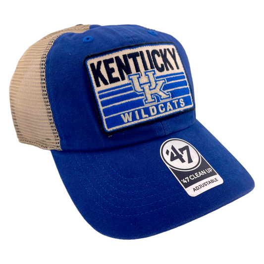 '47 Brand Clean Up University of Kentucky Wildcats NCAA Trawler Mesh Adjustable Hat Cap