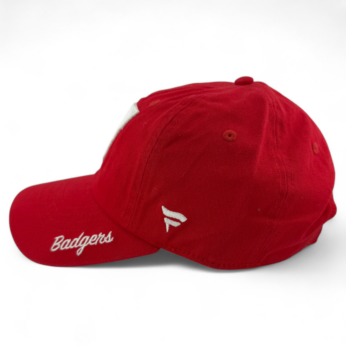 Fanatics University of Wisconsin Badgers NCAA Red Adjustable Dad Hat Cap
