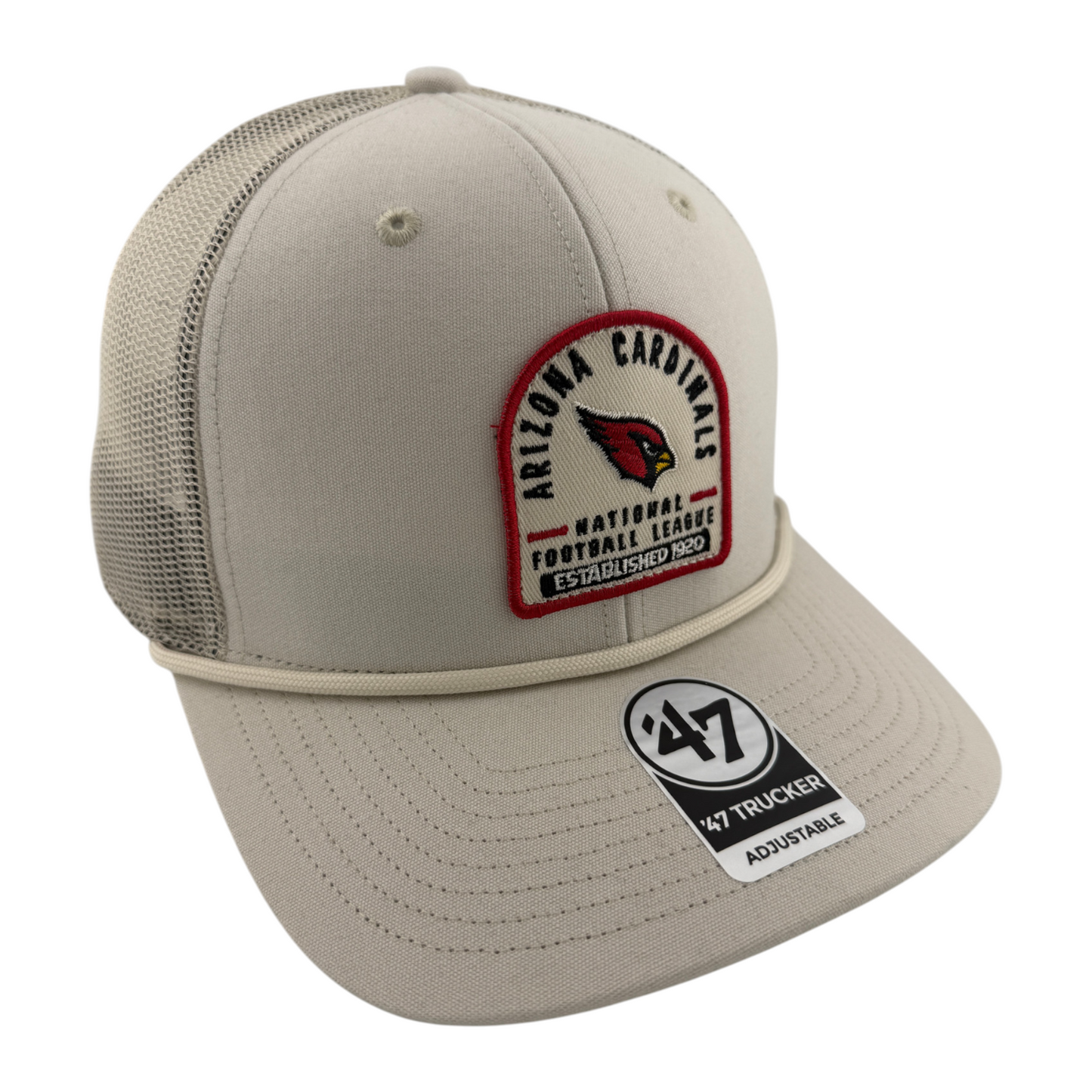'47 Brand Arizona Cardinals NFL Gravestone Trucker A-Frame Hitch Adjustable Hat