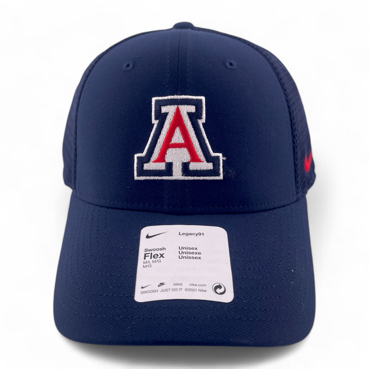 Nike University of Arizona Wildcats NCAA Mesh Back Navy Legacy91 Flex Fit Hat