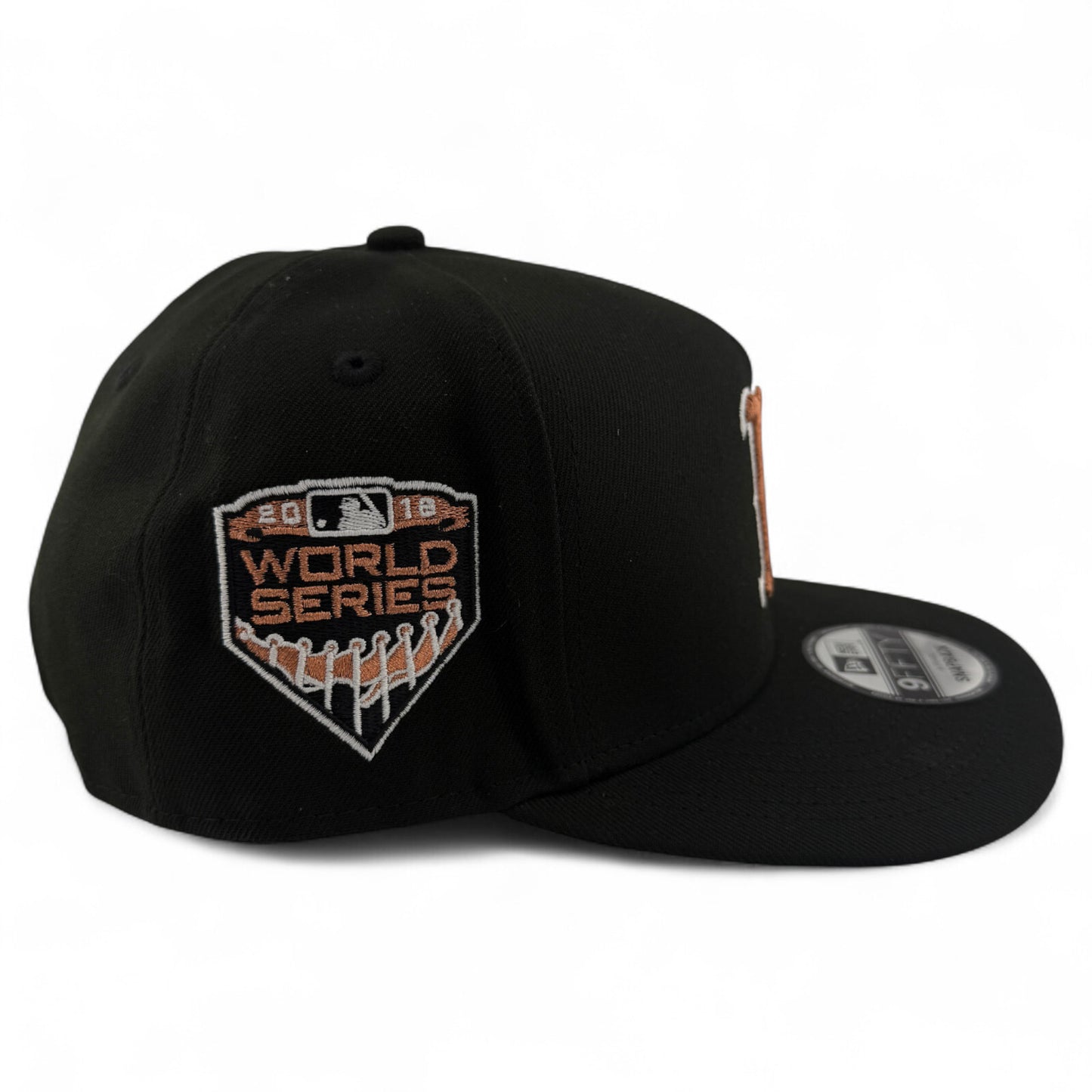 New Era Boston Red Sox MLB Copper A-Frame 9FIFTY Snapback Adjustable Hat Cap