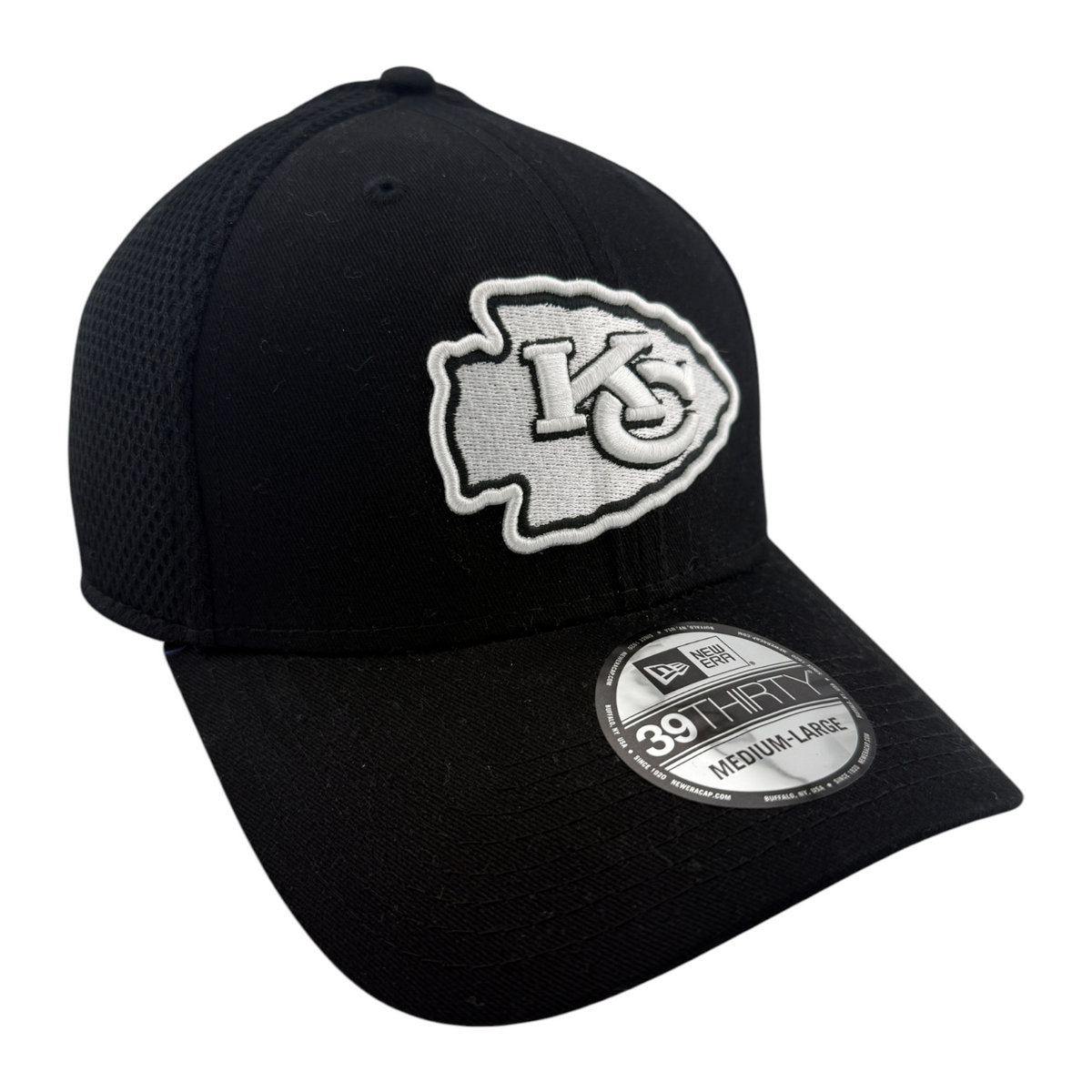 New Era Kansas City Chiefs NFL Team Classic Neo Mesh 39Thirty Flex Fit Hat Cap