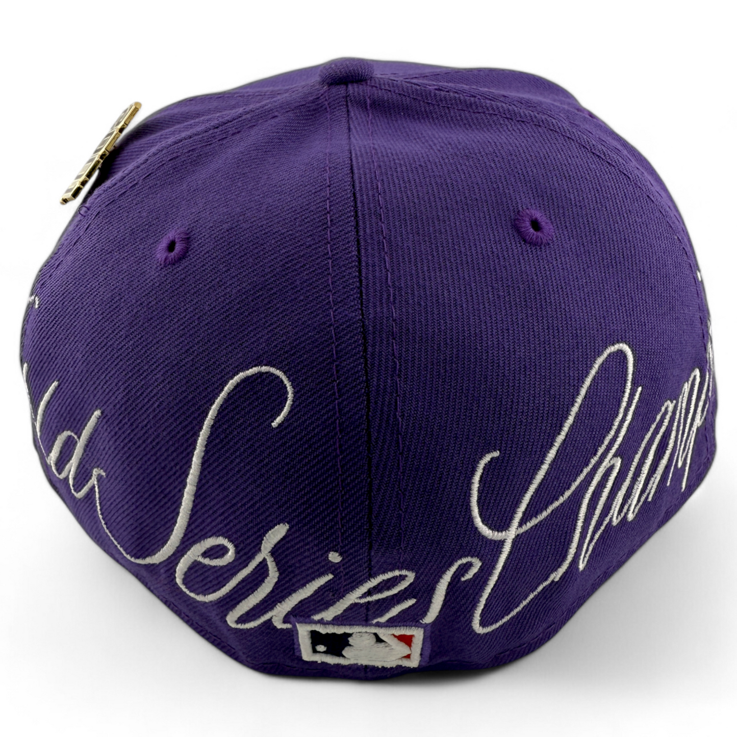 New Era Arizona Diamondbacks MLB Purple Historic Champs 2001 Pin 59FIFTY Fitted