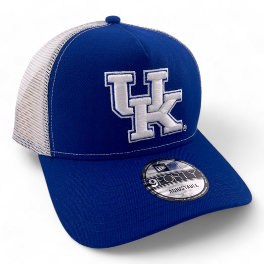 New Era University of Kentucky Wildcats UK NCAA 9Forty A-Frame Snapback Hat