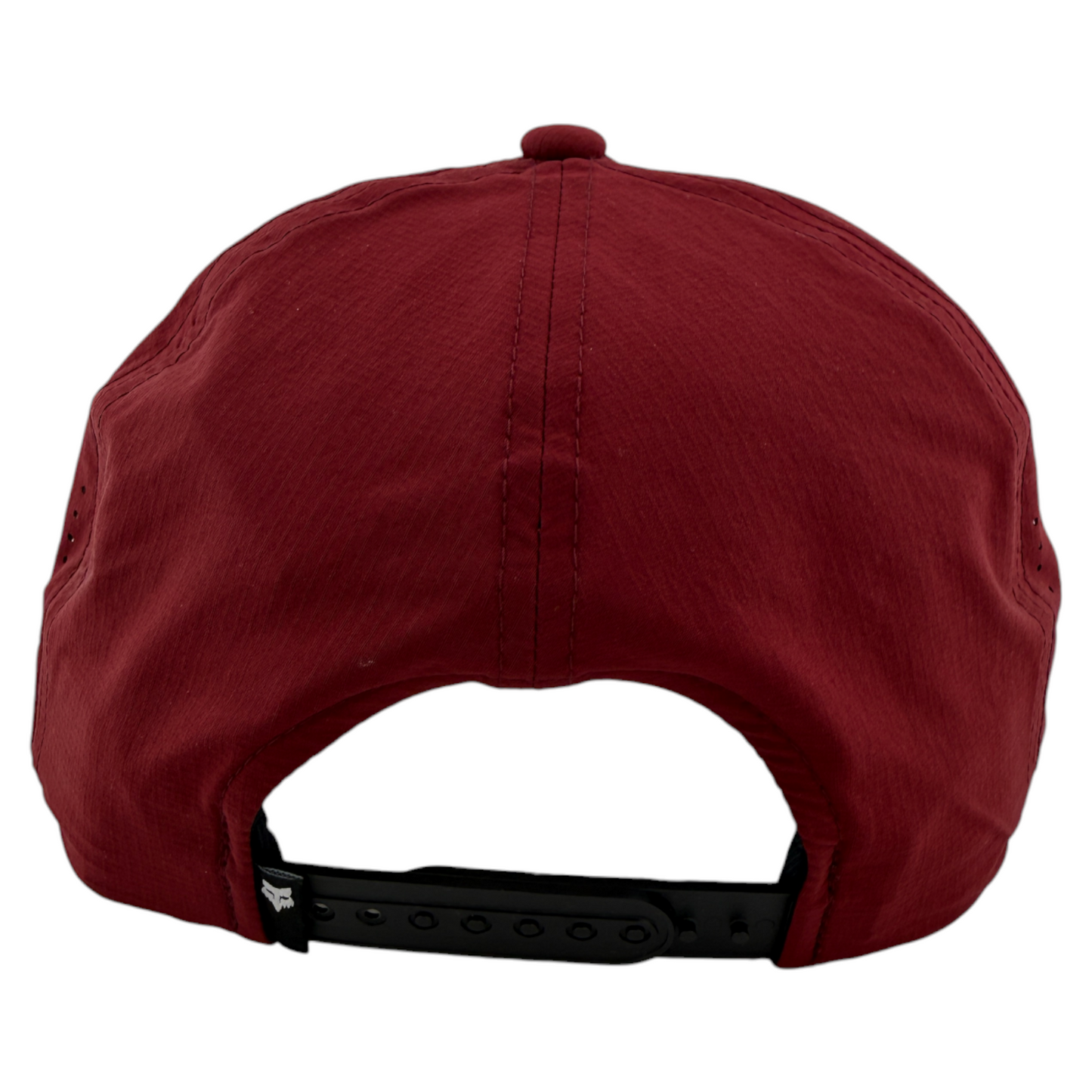 Fox Racing Non Stop Tech Logo Sport A-Frame Maroon Adjustable Snapback Hat Cap