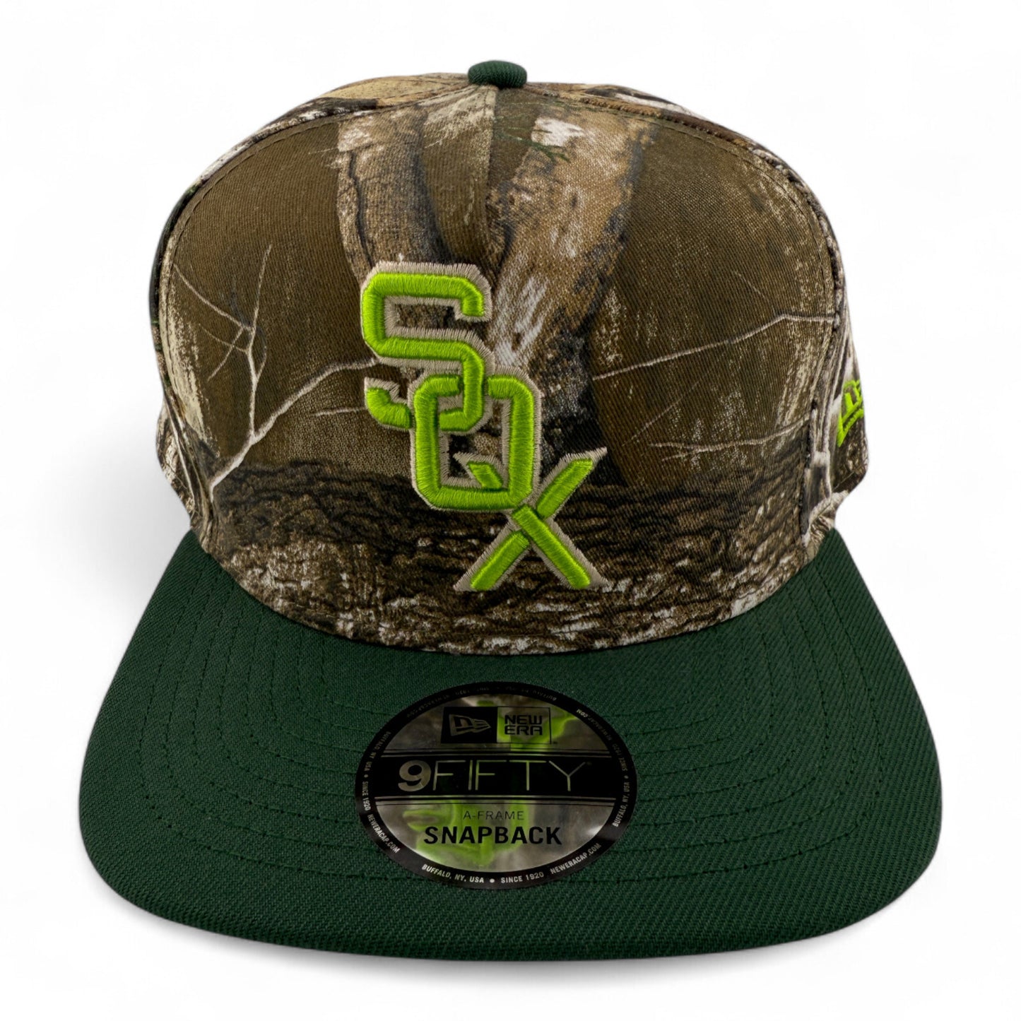 New Era Chicago White Sox MLB Realtree A-Frame 9FIFTY Snapback Adjustable Hat
