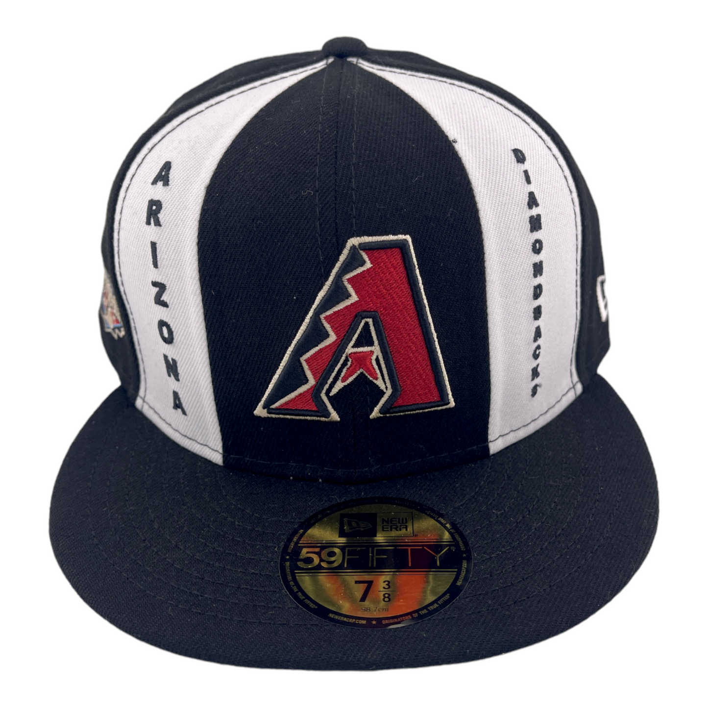 New Era Arizona Diamondbacks All Star Game 2011 Pinwheel Black/White 59FIFTY Hat