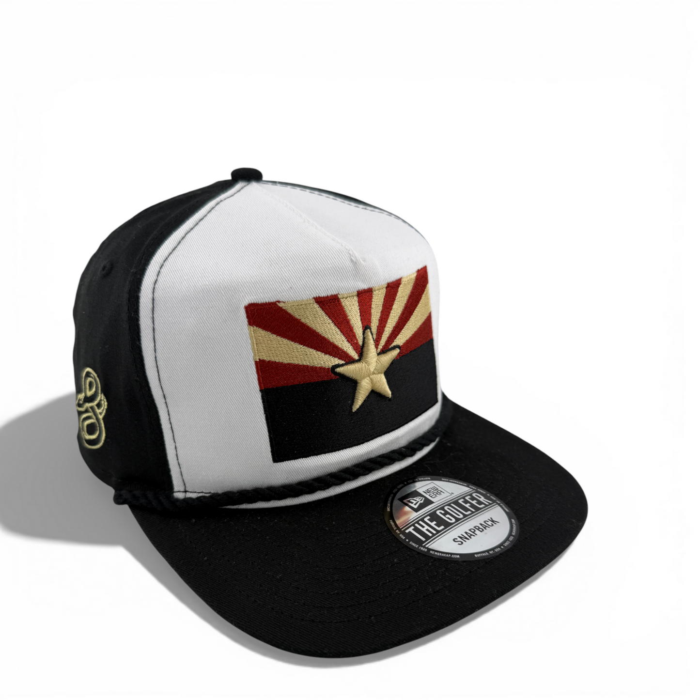 New Era Arizona Diamondbacks State Flag Rope Golfer A-Frame Snapback Adjustable