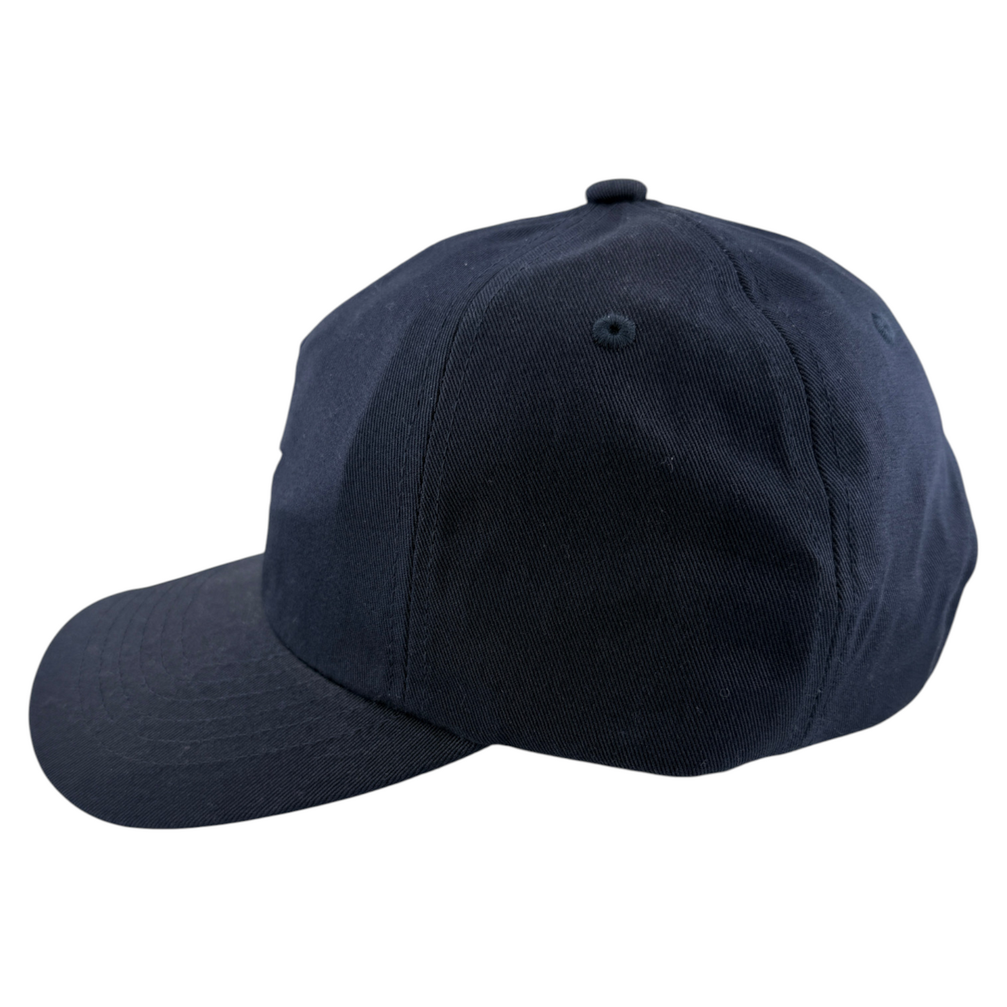 Fox Racing Wordmark Navy Blue Logo A-Frame Adjustable Strapback Dad Hat Cap