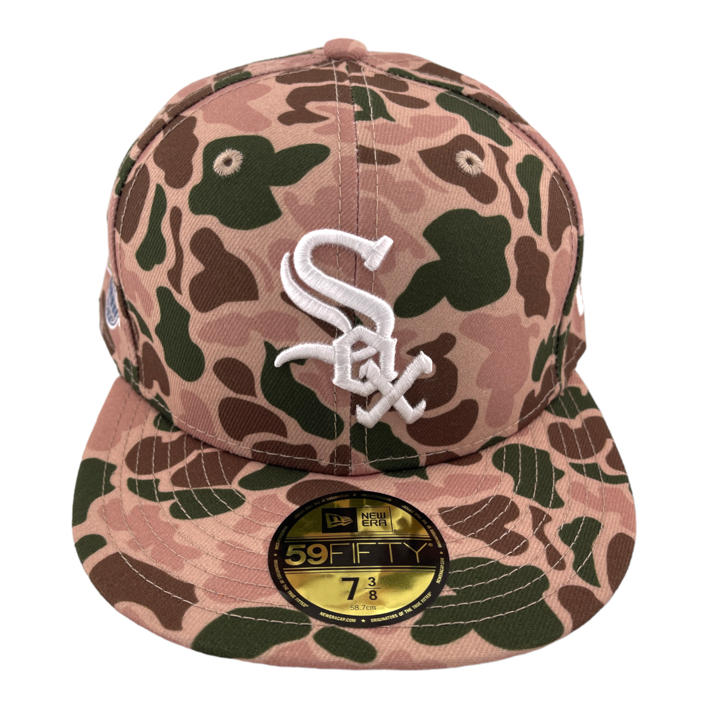 New Era Chicago White Sox 2005 World Series Patch Duck Camo 59FIFTY Fitted Hat Cap